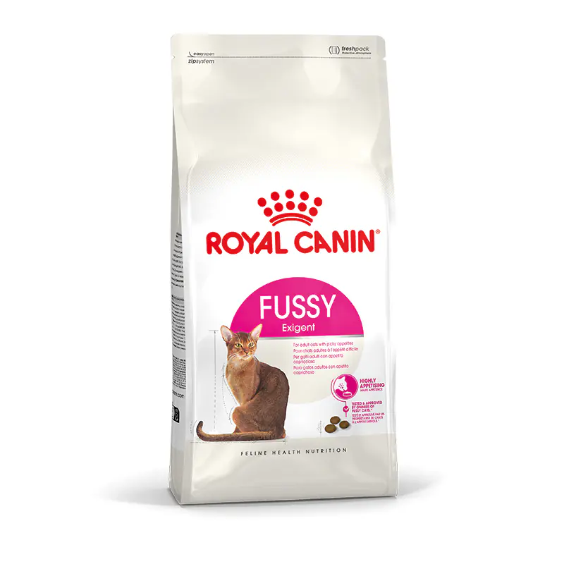 Royal Canin Fussy Exigent Katzentrockenfutter Adult 400 g Geflügel