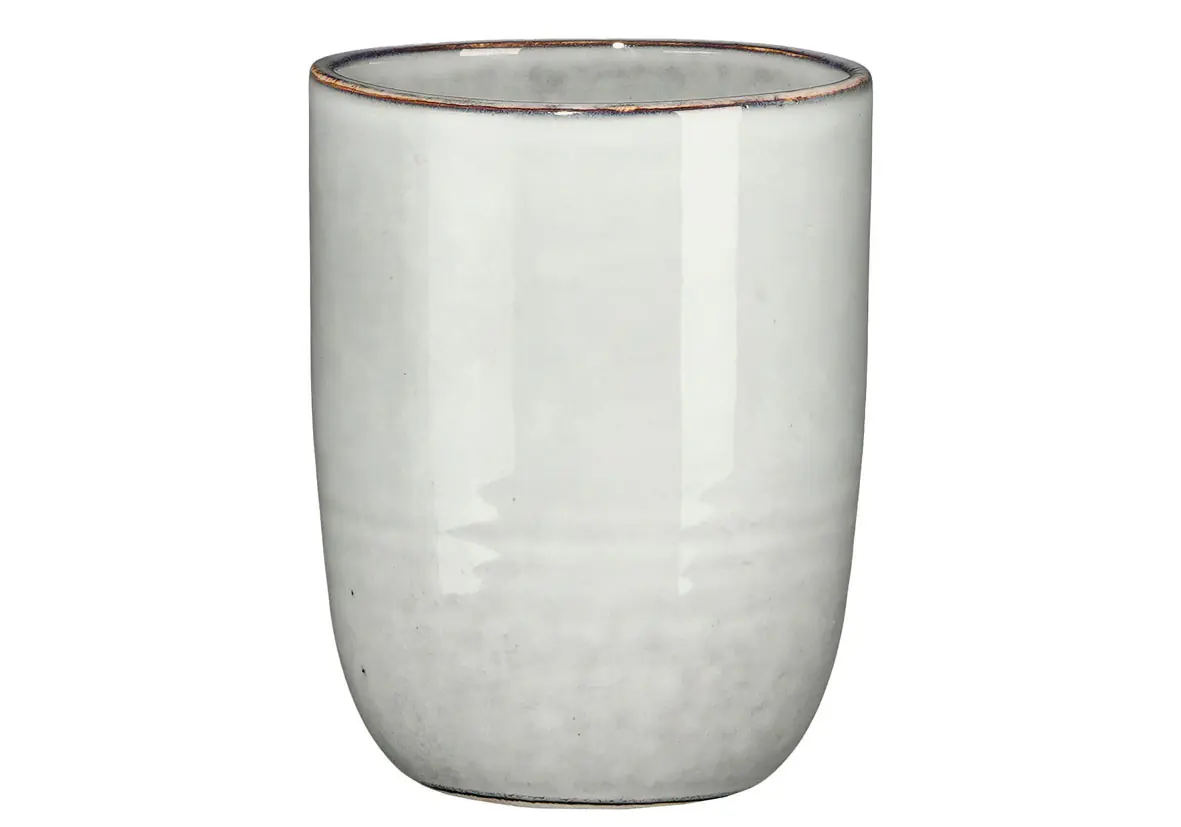 Mica Becher Tabo grau, 10 cm x 7,5 cm