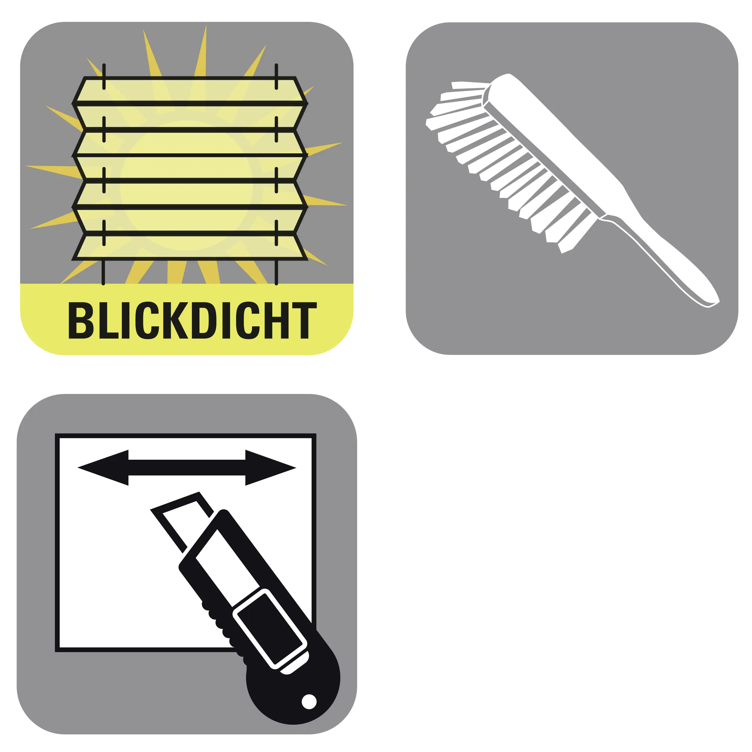 Gardinia Plissee weiß Concept