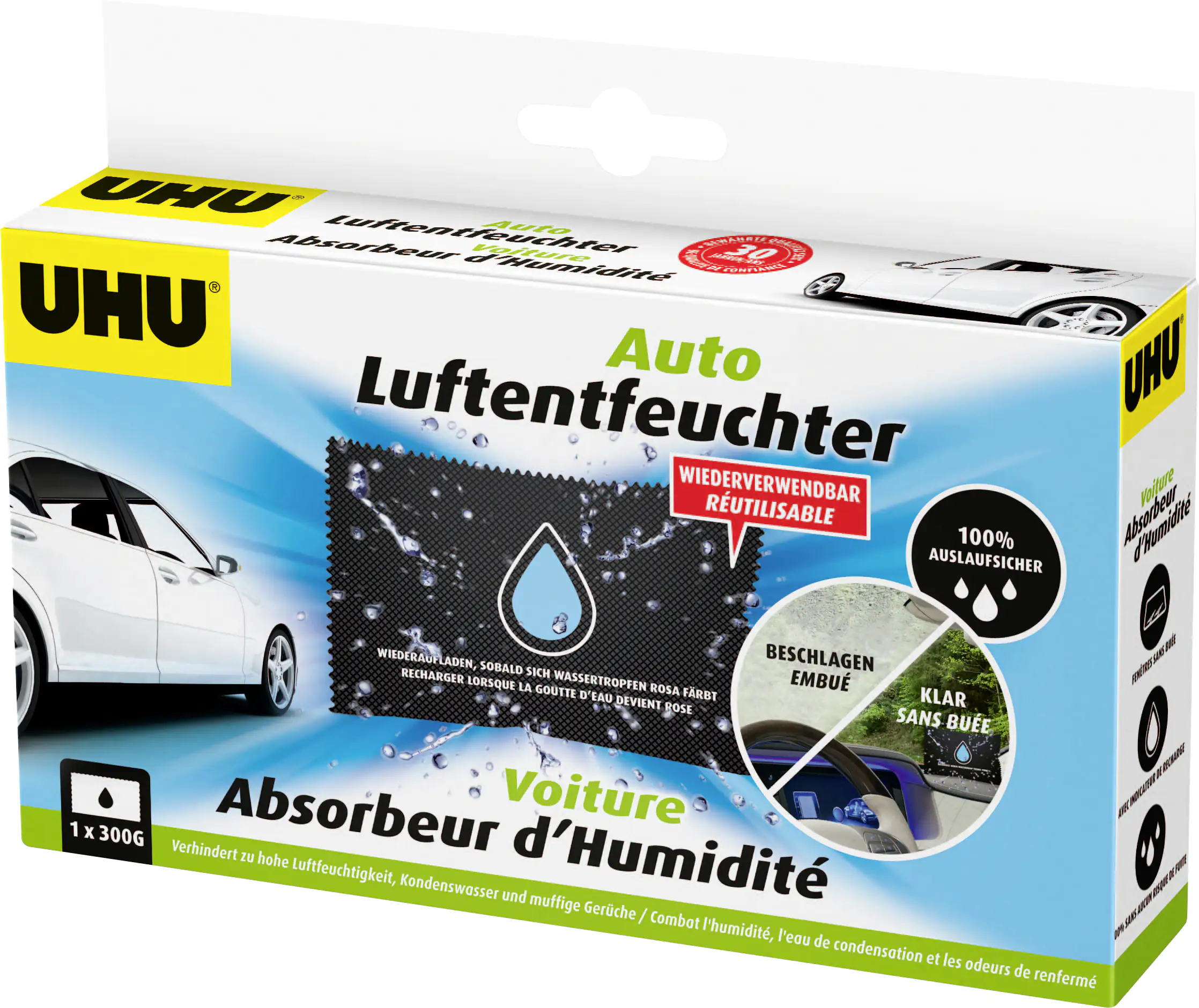 4026700534955 UHU Luftentfeuchter Auto 300 g