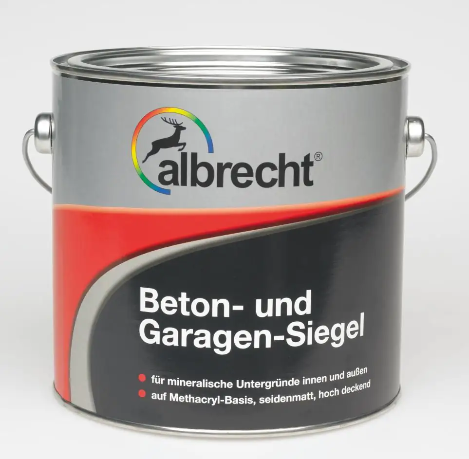 Albrecht Beton- und Garagen-Siegel 2,5 L RAL 7032 kieselgrau