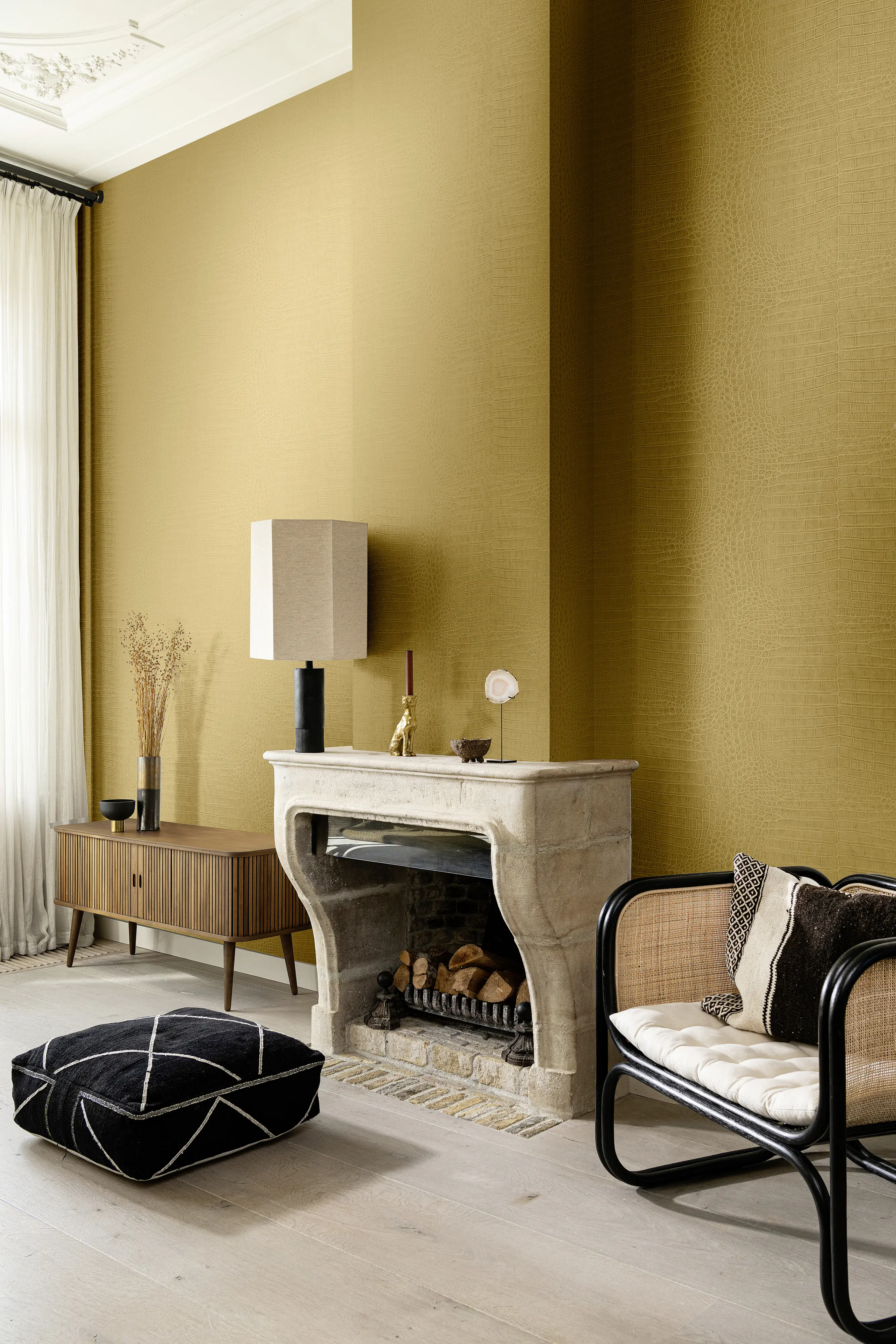 Rasch Vliestapete 751369 Gold-Gold metallic Muster & Motive 10,05 m x 0,53 m