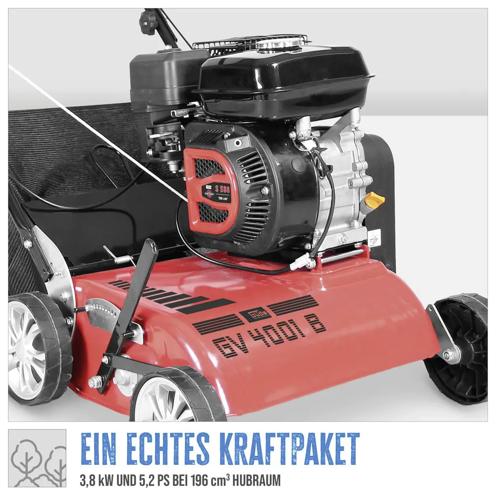 Güde Benzin-Vertikutierer GV 4001 B 3,8 kW, 40 cm Arbeitsbreite Güde Benzin-Vertikutierer GV 4001 B 3,8 kW, 40 cm Arbeitsbreite