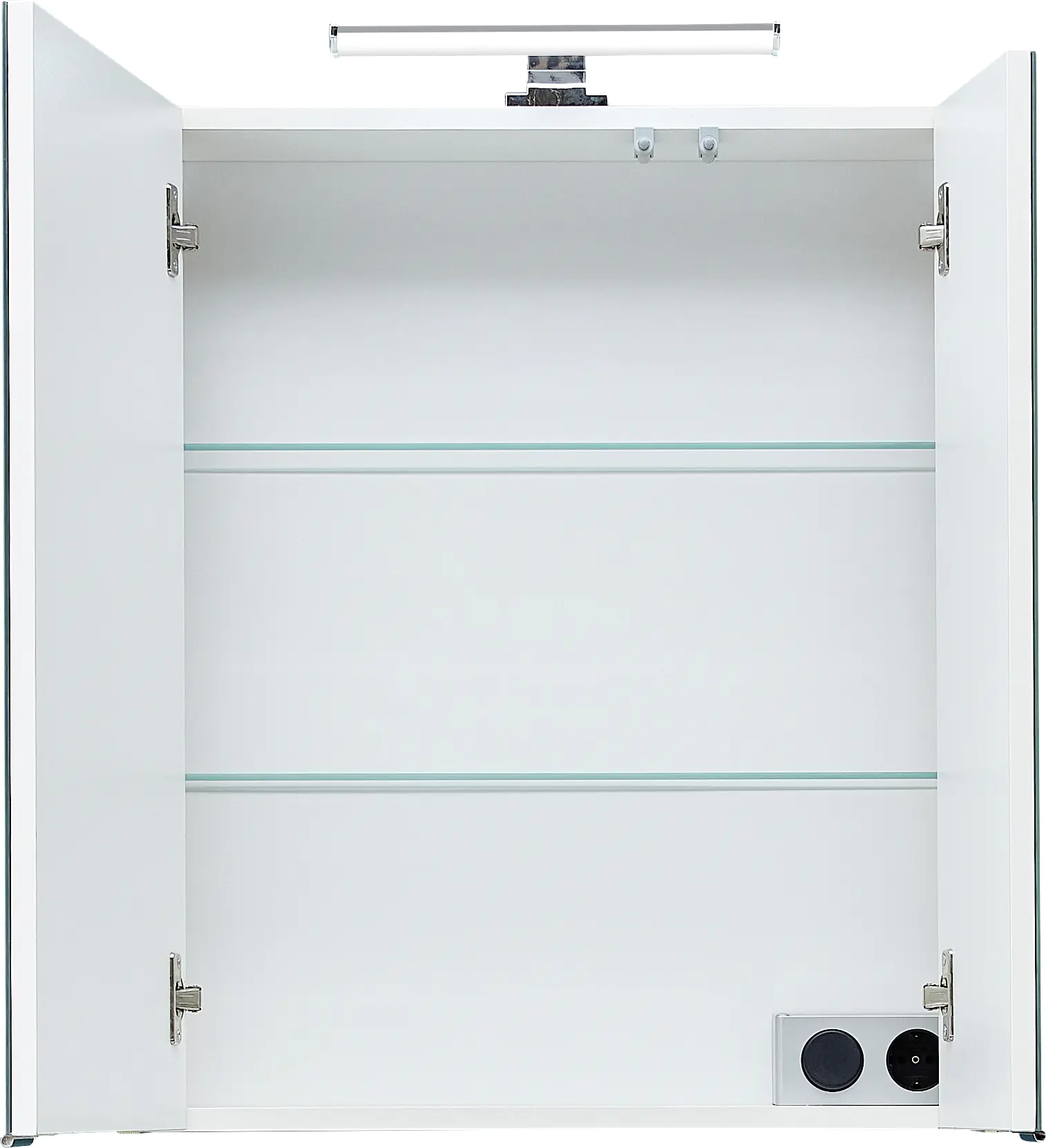 Pelipal Spiegelschrank Quickset 85-III LED-Aufsatzleuchte Polar Pinie 60 cm