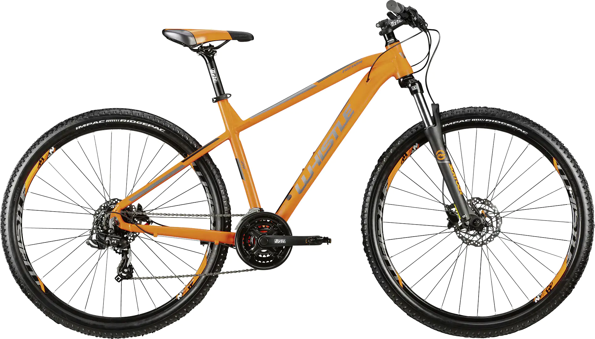 Whistle Mountainbike Patwin 2165 Herren 29 Zoll RH 48cm 21-Gang anthrazit orange