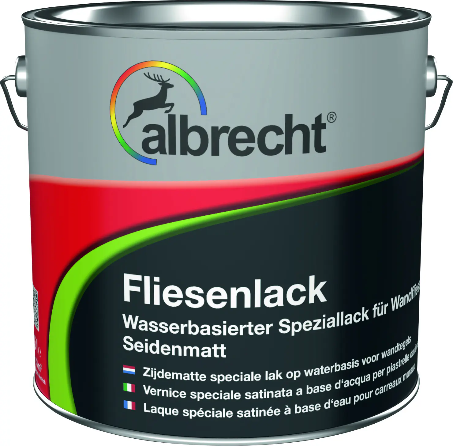 Albrecht Fliesenlack 2,5 l weiß seidenmatt Albrecht Fliesenlack 2,5 l weiß seidenmatt