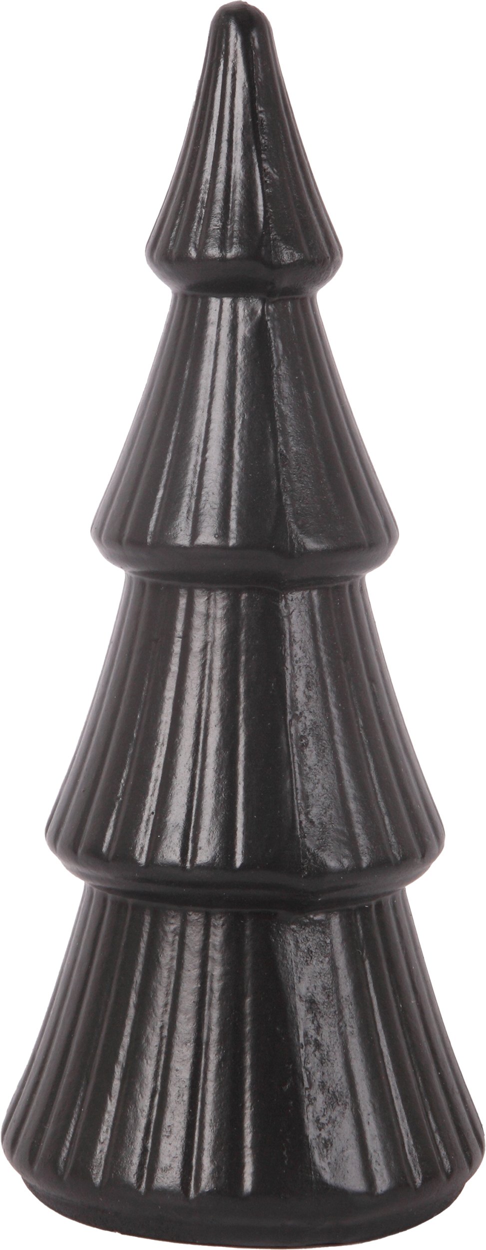 Deko-Tannenbaum Holz 24 x 10 cm schwarz