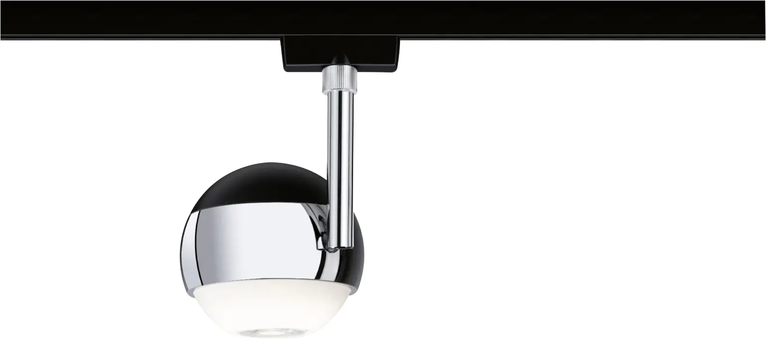 Paulmann URail LED Einzelspot Capsule ll chrom 8 cm warmweiß