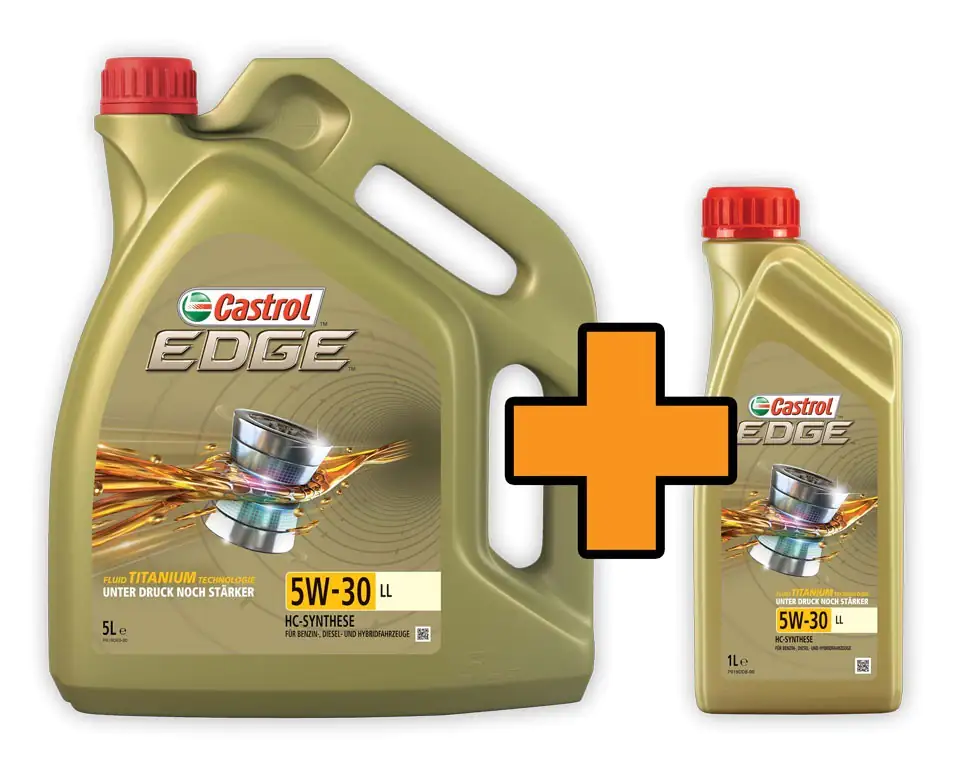 Castrol Motoröl Edge 5W-30 LL 5+1L Aktion