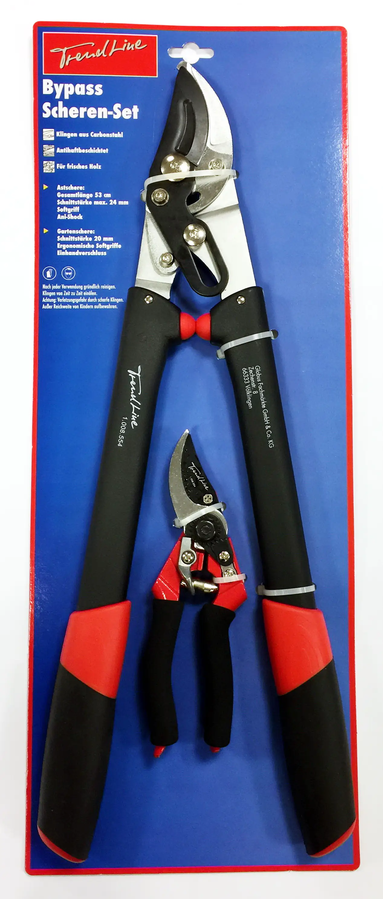 2076920527840_1 TrendLine Bypass Scheren-Set bis zu Ø 20 - 24 mm Aststärke