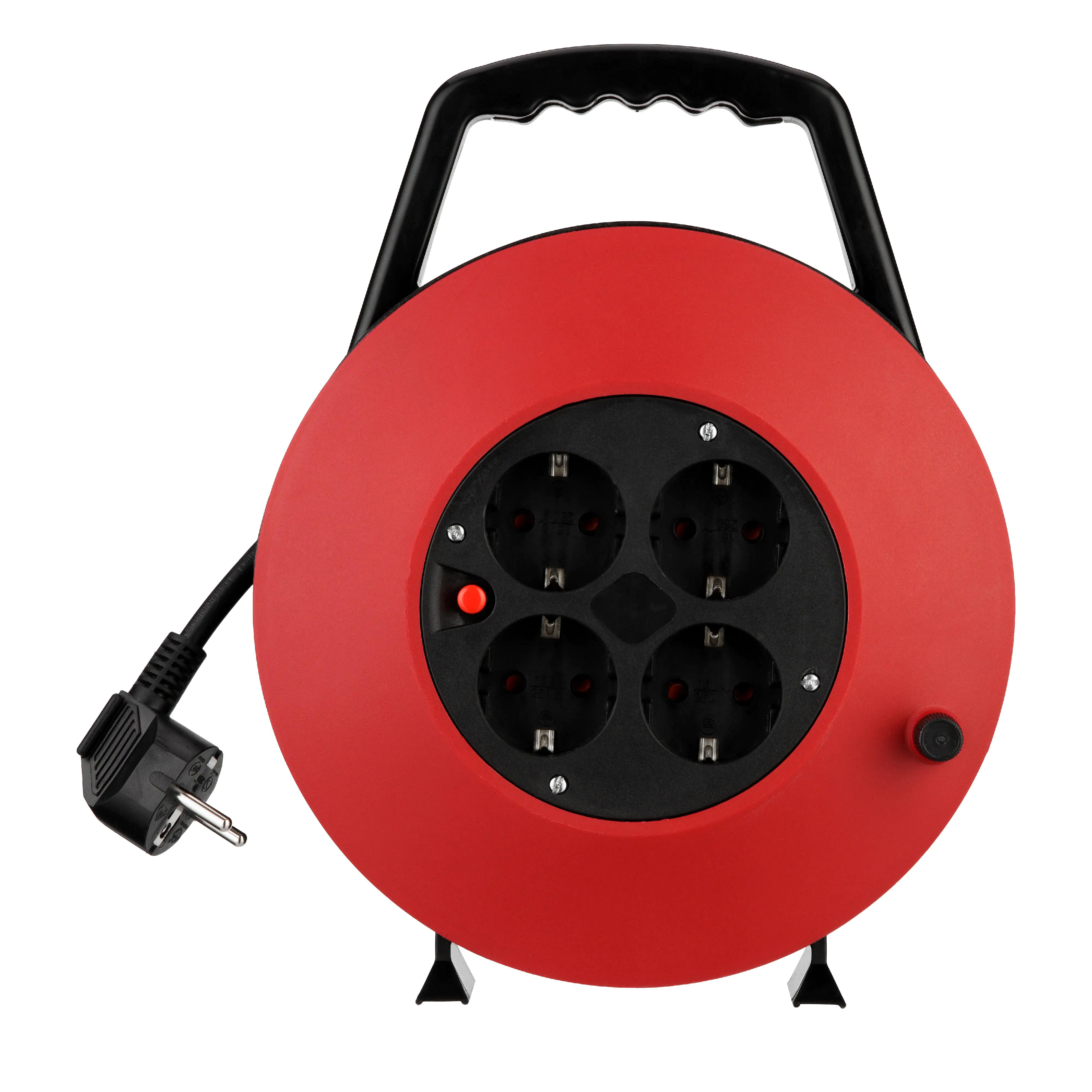 REV Kabeltrommel Innen 10 m H05VV-F 3G1,5mm², schwarz rot REV Kabeltrommel Innen 10 m H05VV-F 3G1,5mm², schwarz rot