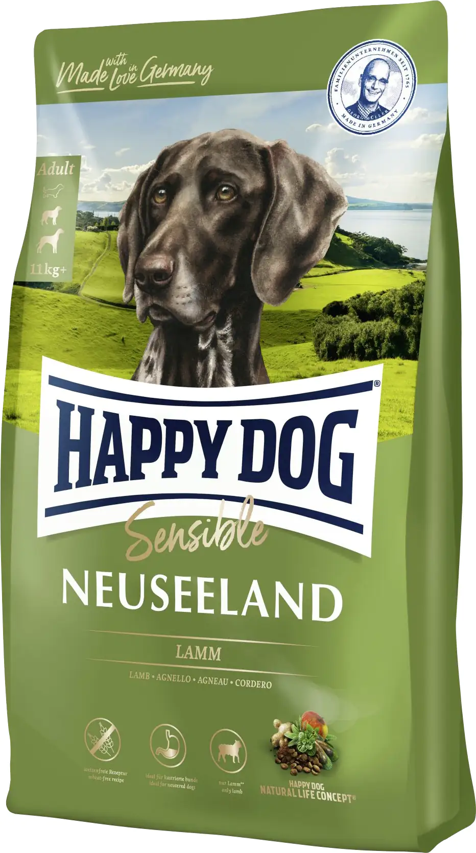 Happy Dog Supreme Sensible Neuseeland 12,5 kg Happy Dog Supreme Sensible Neuseeland 12,5 kg
