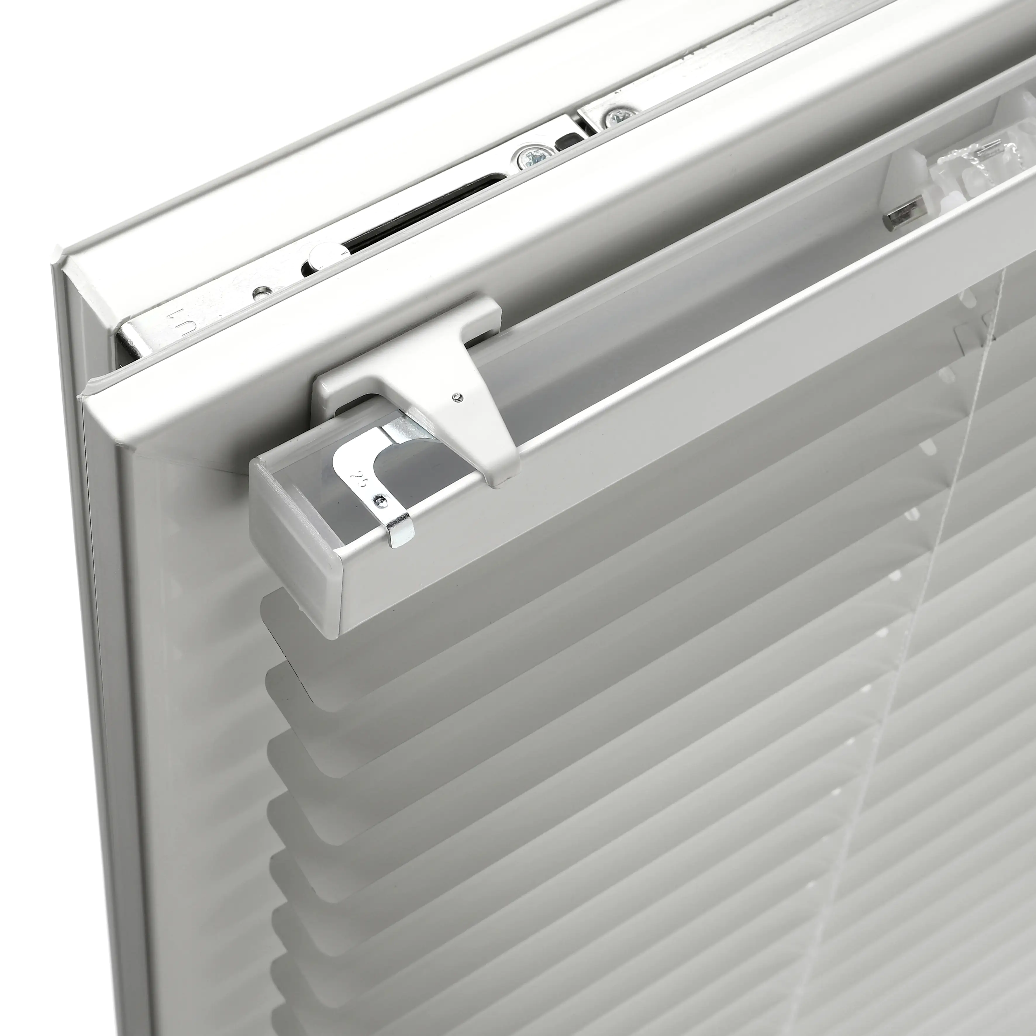 Gardinia Klebeträger-Set für Alu-Jalousien weiß