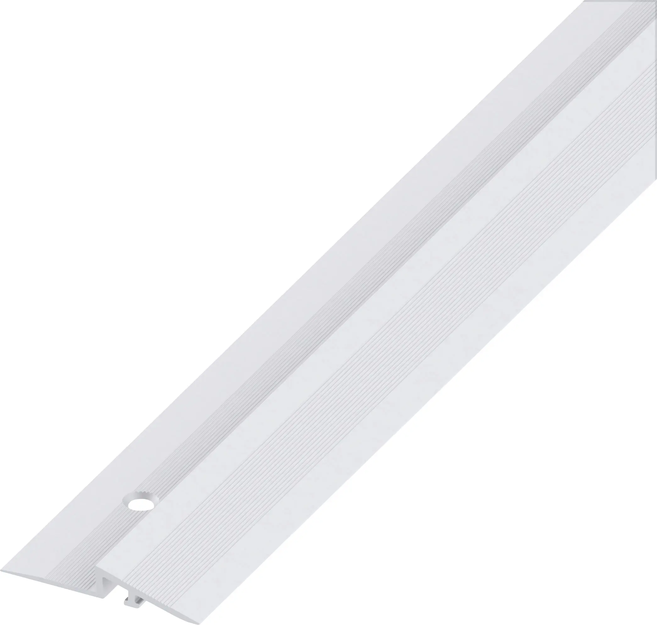 alfer Rampen-Profil 1 m, 38 x 4.2 mm Aluminium eloxiert silber