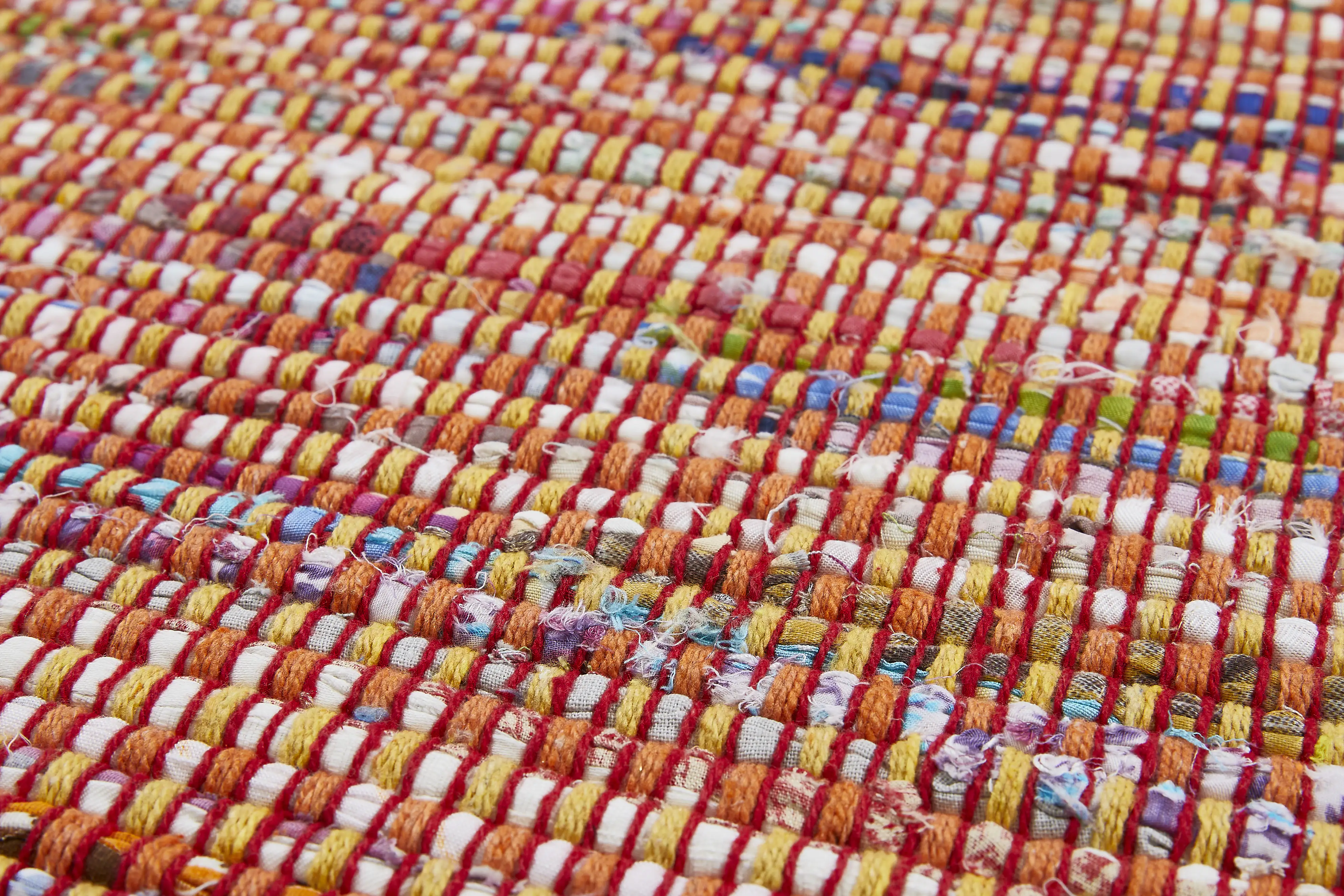 4002398909916_2 Alabama Fleckerlteppich Frida orange, 60 x 120 cm