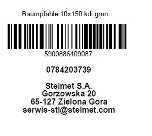 Baumpfahl Kiefer kesseldruckimprägniert 150 x Ø 10 cm