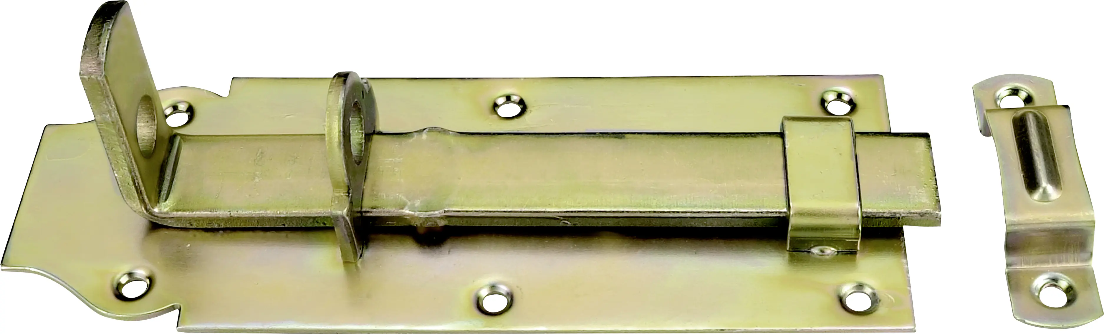 Conmetall Schlossriegel 65 x 160 mm gelb verzinkt, 1 Stück