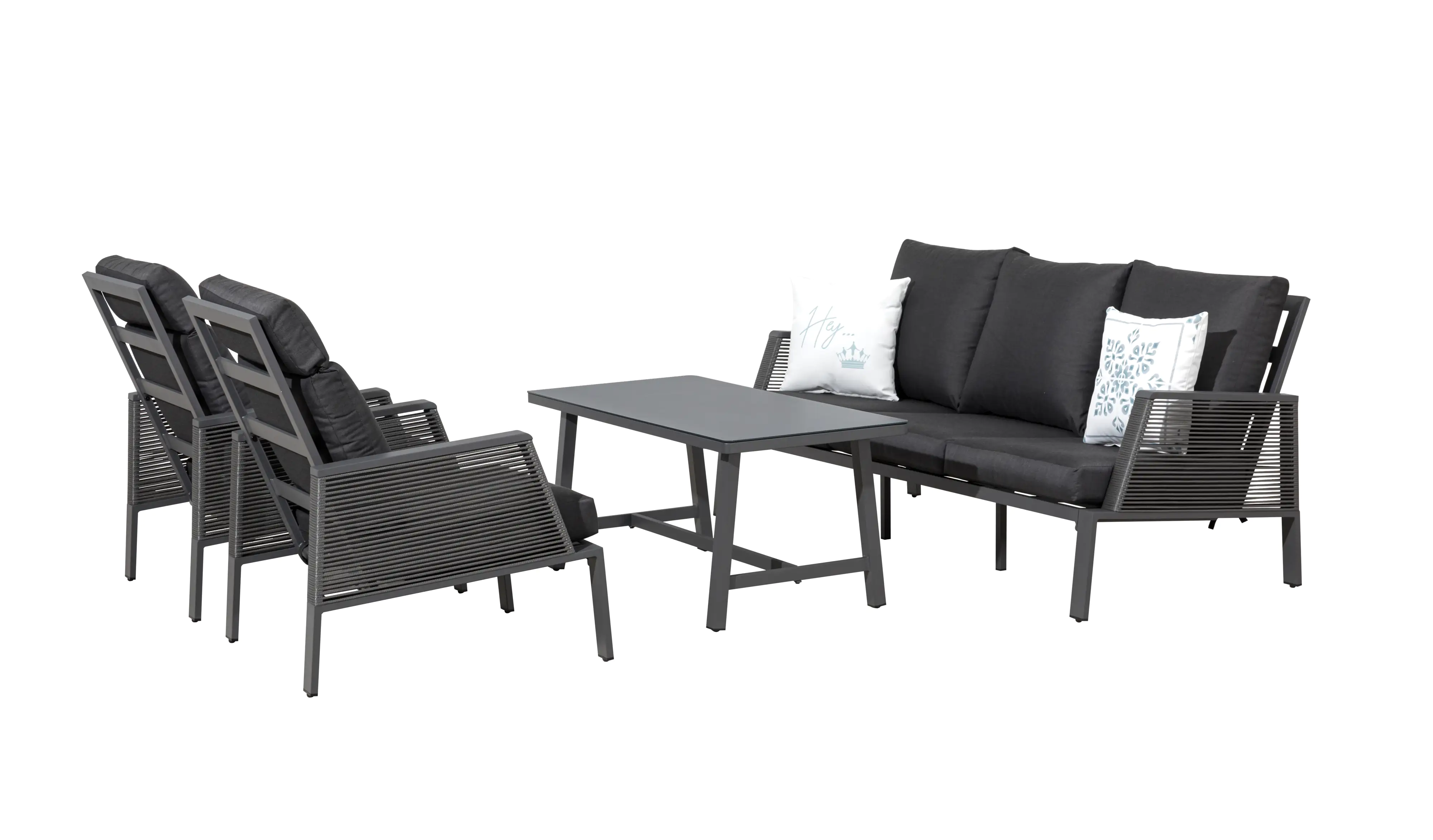 Primaster Aluminium Lounge Möbelset Cervia inkl. Kissen Primaster Aluminium Lounge Möbelset Cervia inkl. Kissen