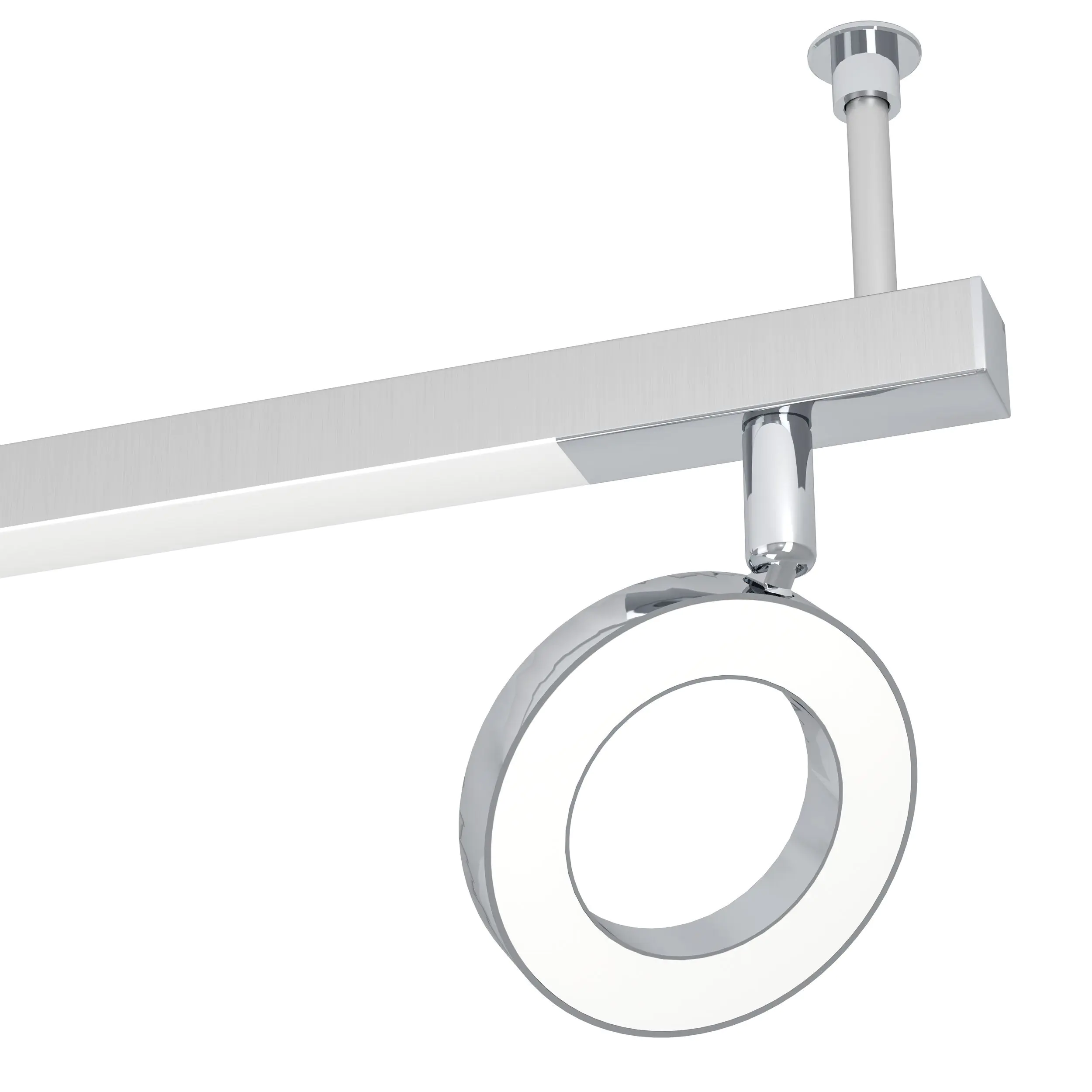 Eglo 4er LED Spot Cardillio 1 alu-chrom 98,5 x 8,5 cm warmweiß Eglo 4er LED Spot Cardillio 1 alu-chrom 98,5 x 8,5 cm warmweiß