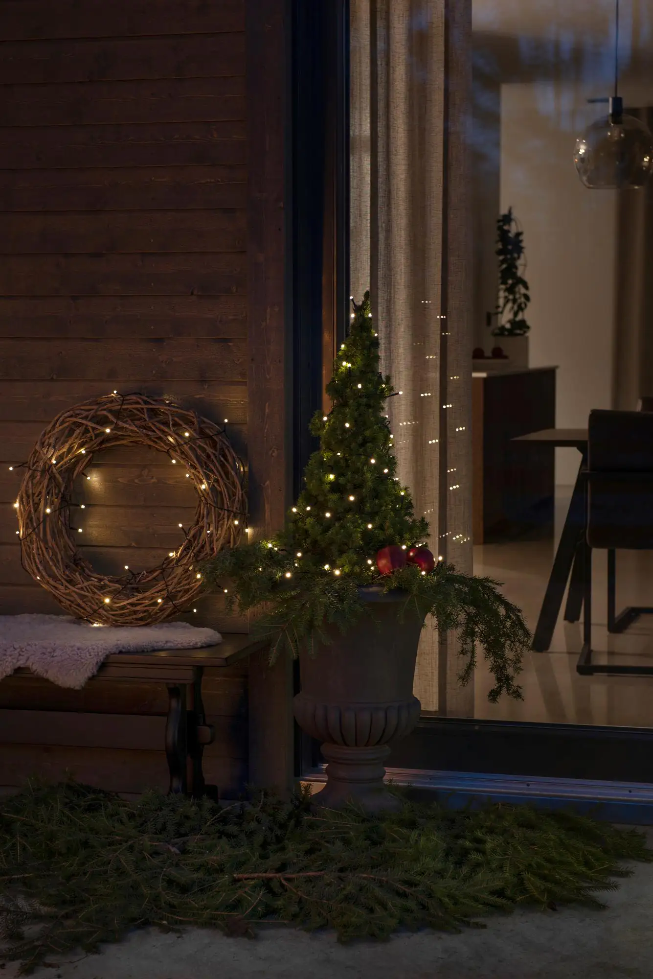 Konstsmide LED Lichterkette 20 warm weiße Dioden Konstsmide LED Lichterkette 20 warm weiße Dioden