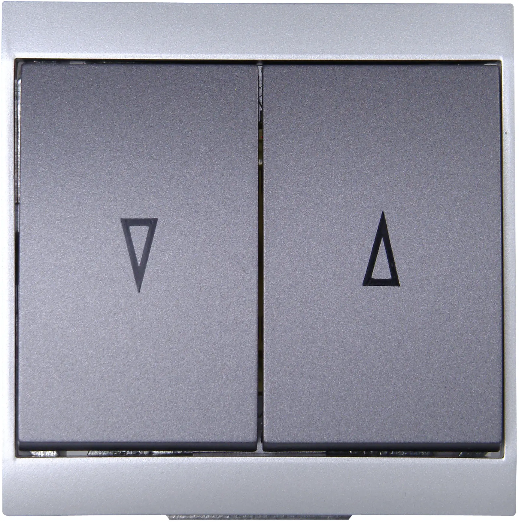 Kopp Jalousieschalter MALTA silber-anthrazit, 621515086