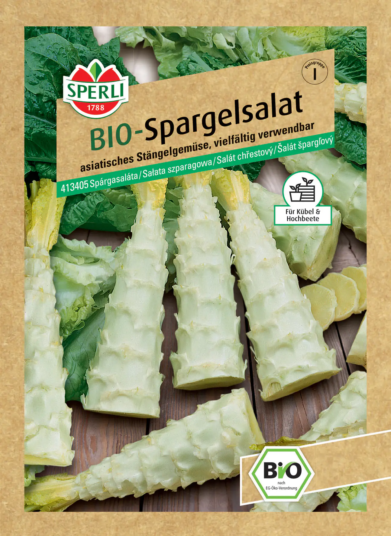 Sperli BIO Spargelsalat