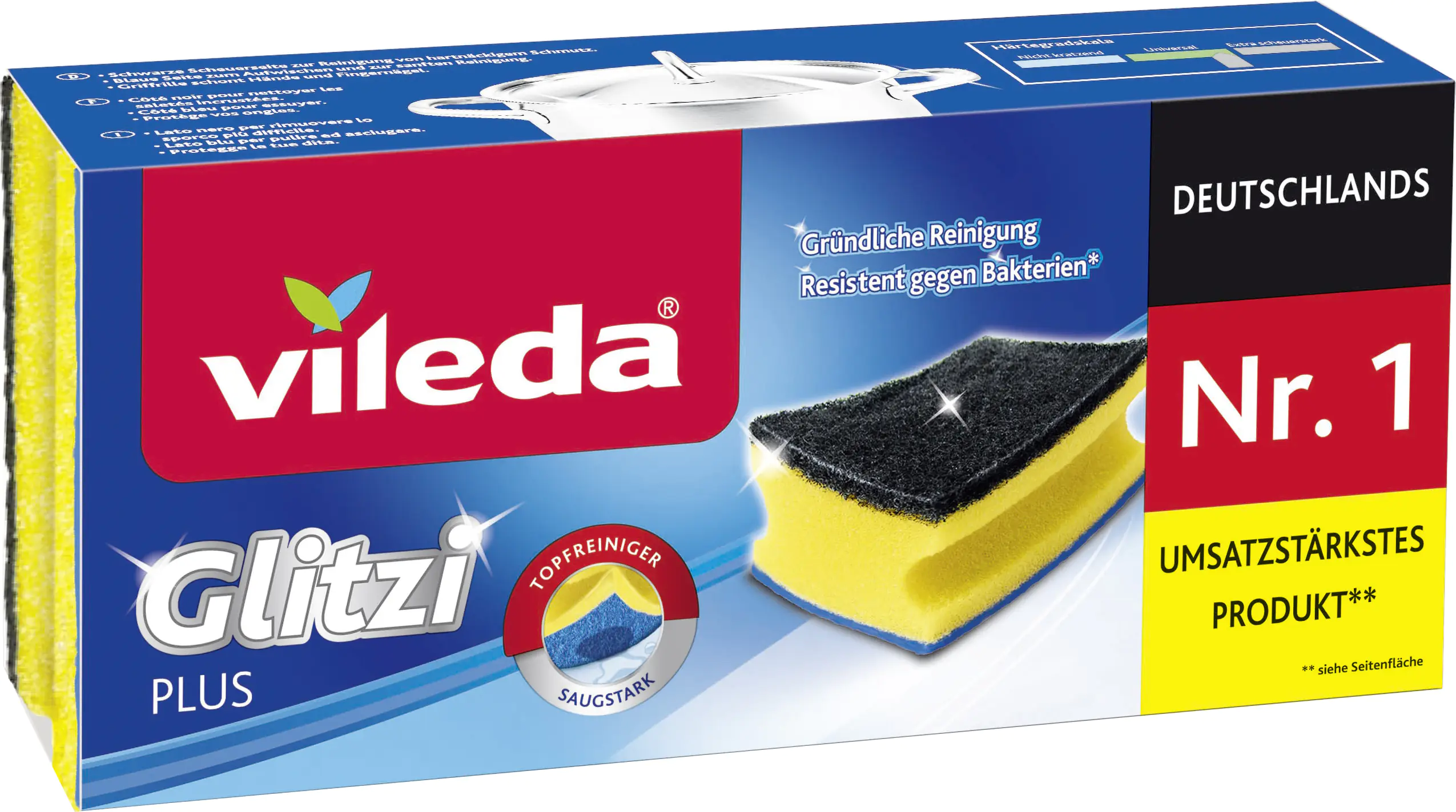 Vileda Topfreiniger Glitzi Plus 3er Pack