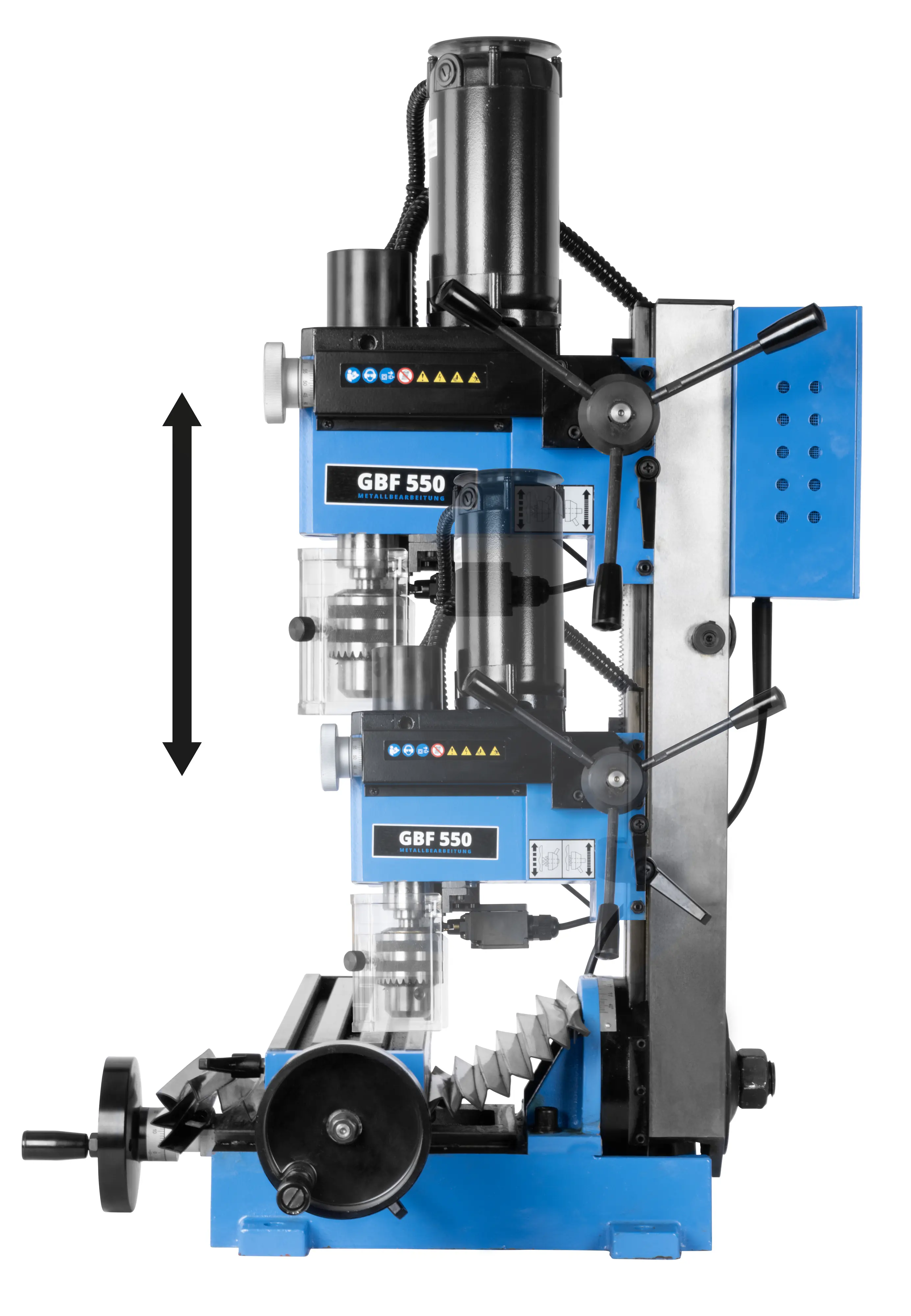 Güde Mini Bohr- & Fräsmaschine GBF 550