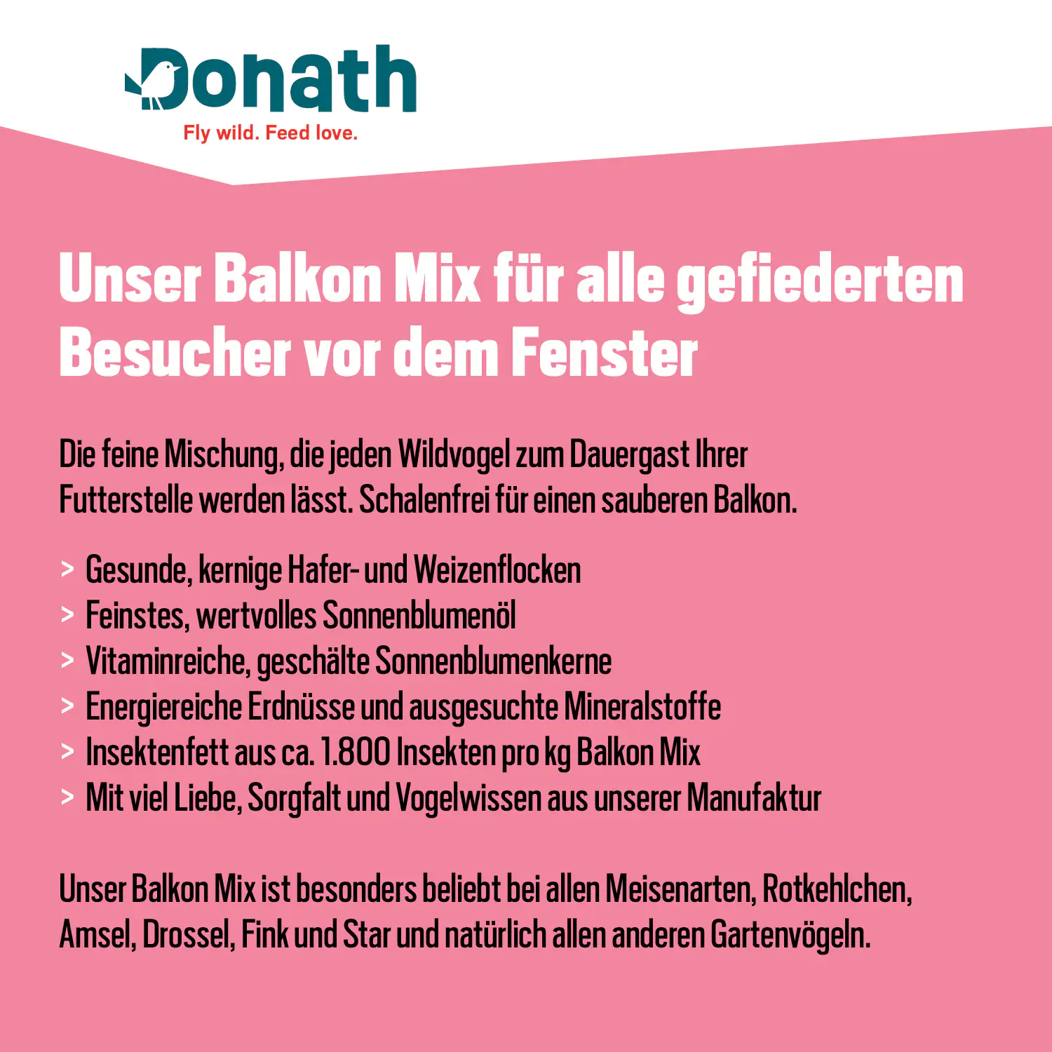 4260681740350_2833883 Donath Wildvogelfutter Balkon Mix 1 kg