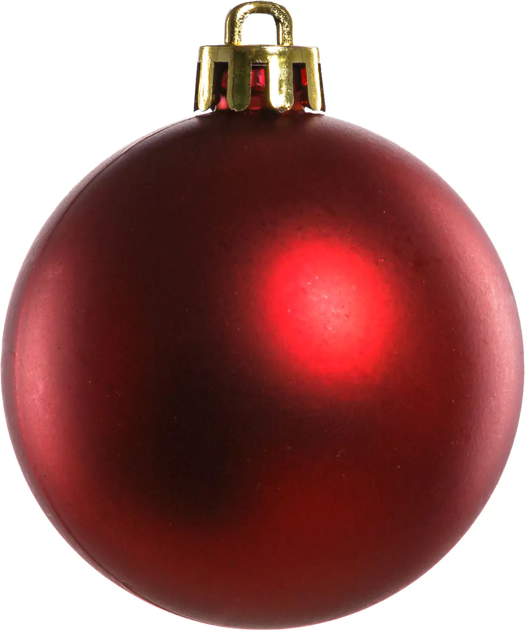 2076601527411_03 TrendLine Weihnachtskugeln bruchfest, langlebig Ø 6 cm rot 12 Stück