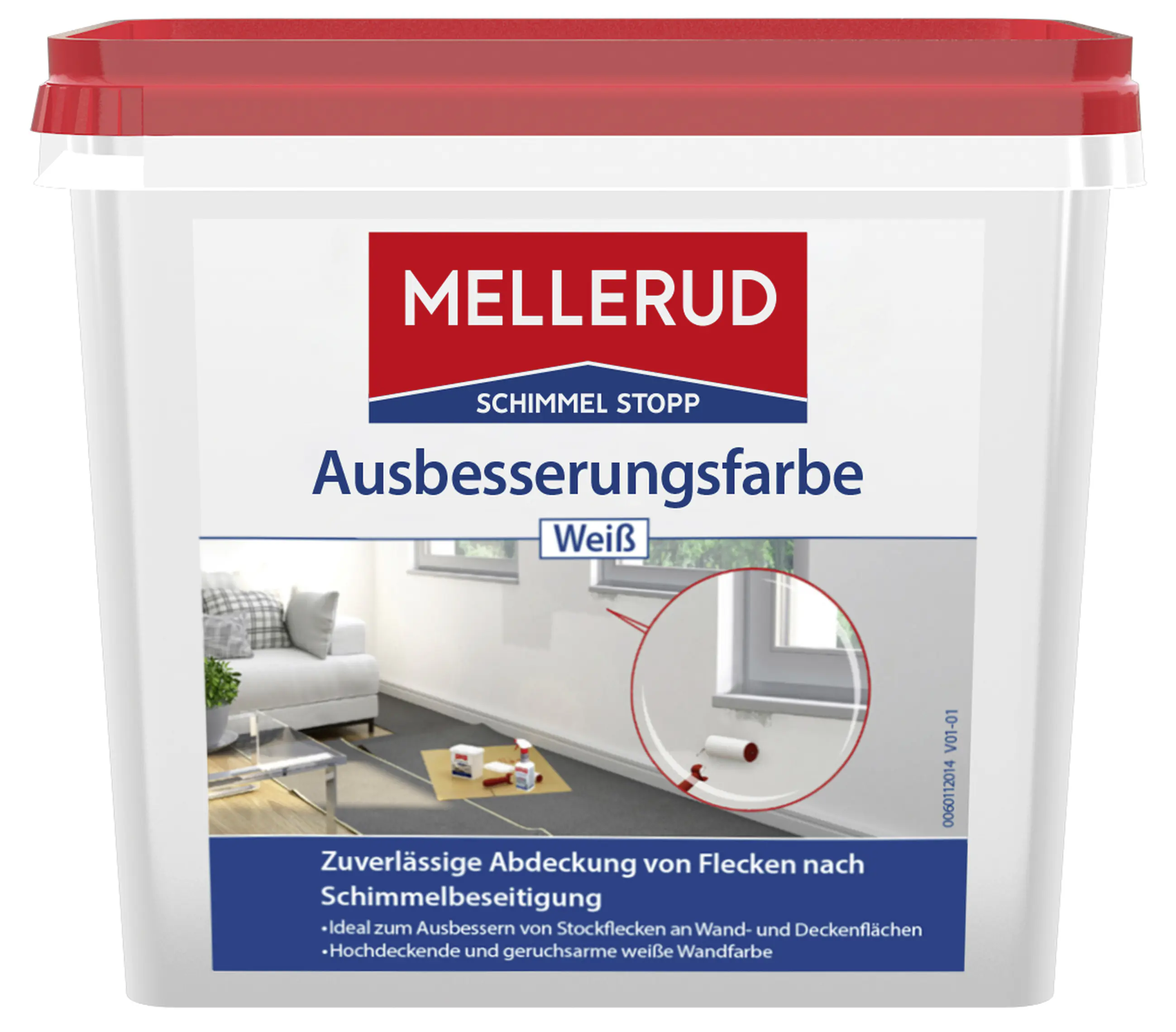 Mellerud Schimmel Stopp Renovierfarbe 0,75 L