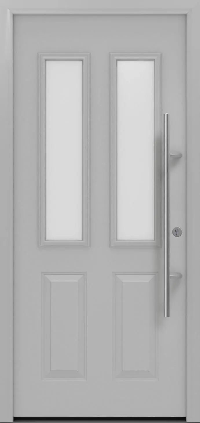 EcoStar Haustür ISOPRO Secur IPS 410S RC2 weißaluminium 110 x 210 cm EcoStar Haustür ISOPRO Secur IPS 410S RC2 weißaluminium 110 x 210 cm