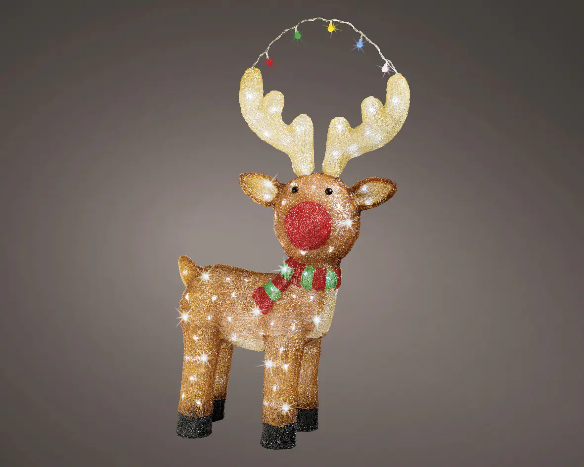 Kaemingk LED Rentier 61 x 85 cm für Außen 