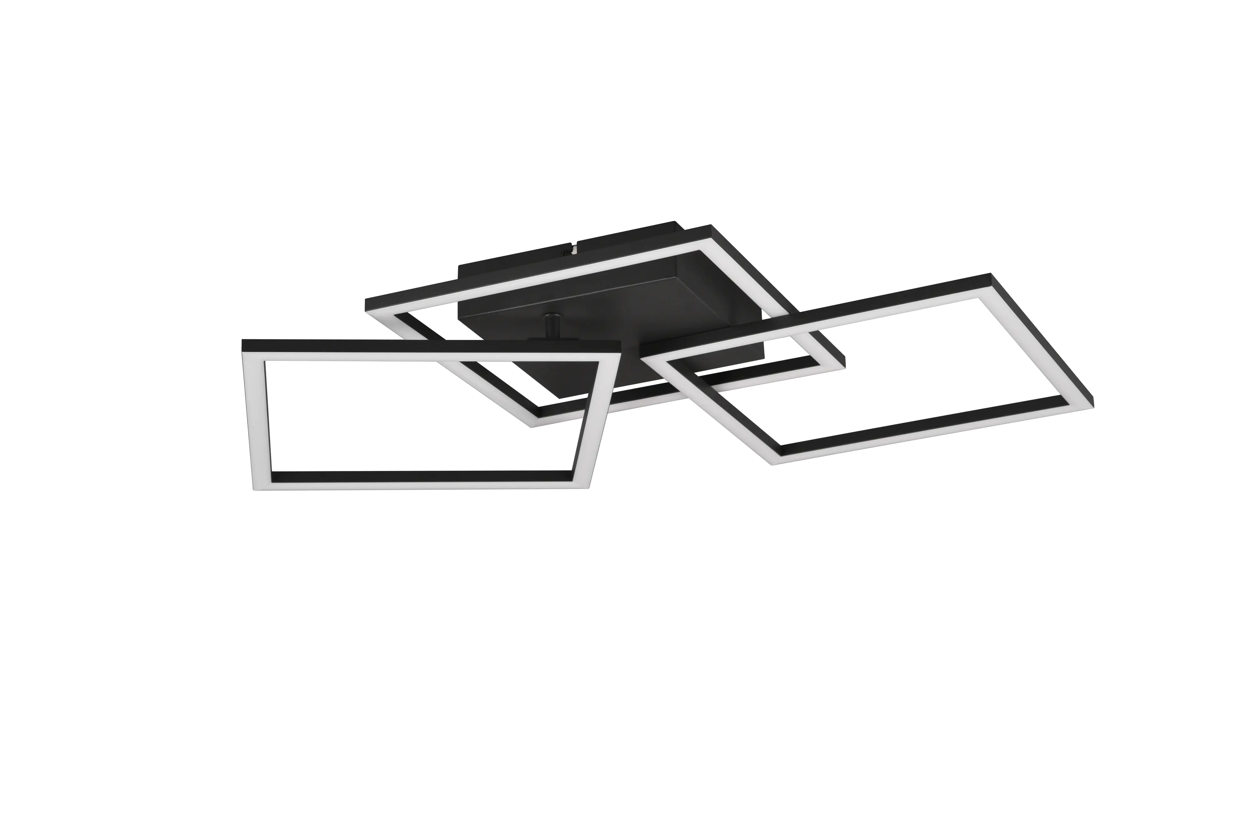 Trio Leuchten LED Deckenleuchte Trail 31W schwarz matt