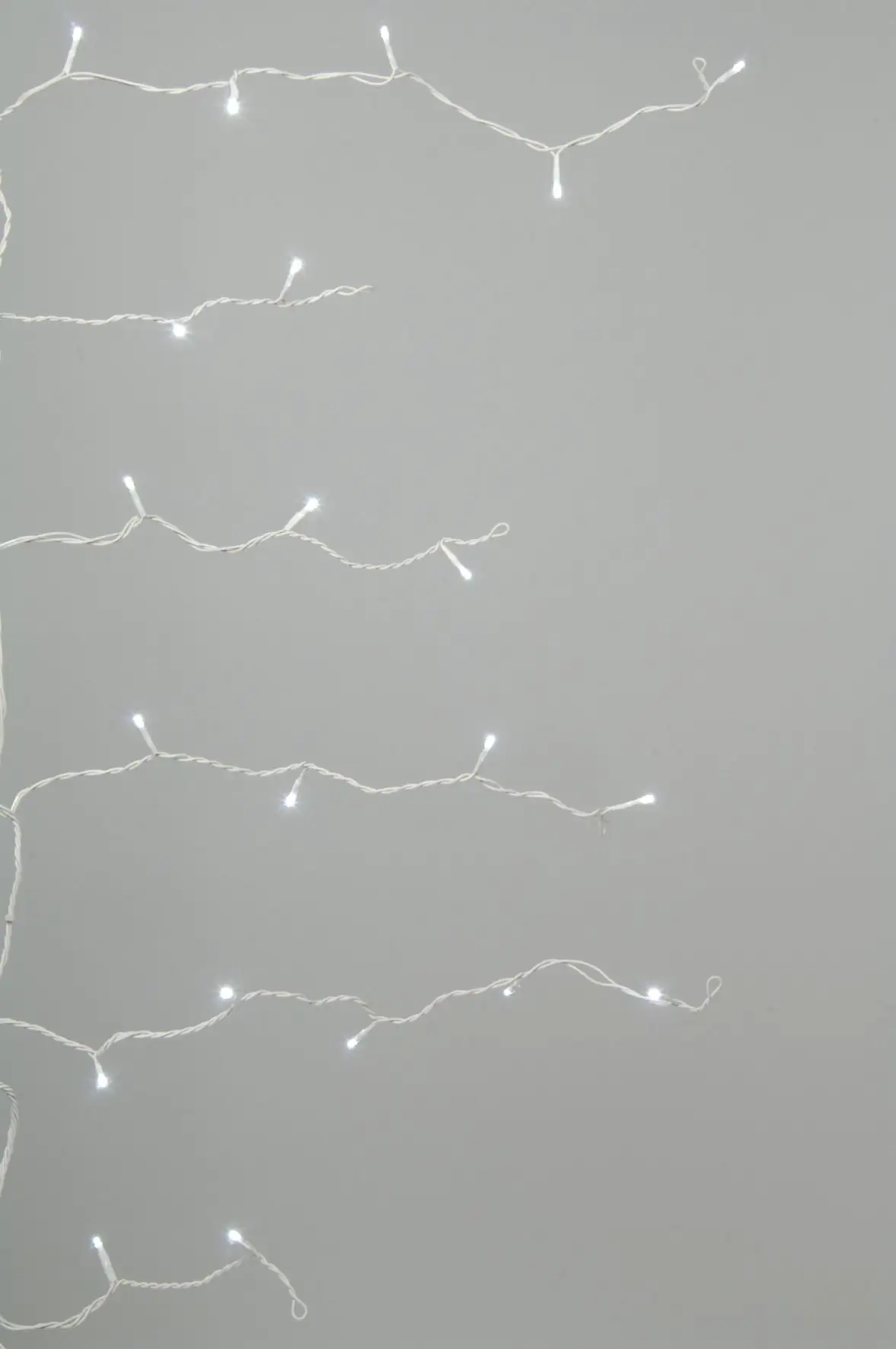 Kaemingk LED Eisregen Lichterkette 259 LED kaltweiß