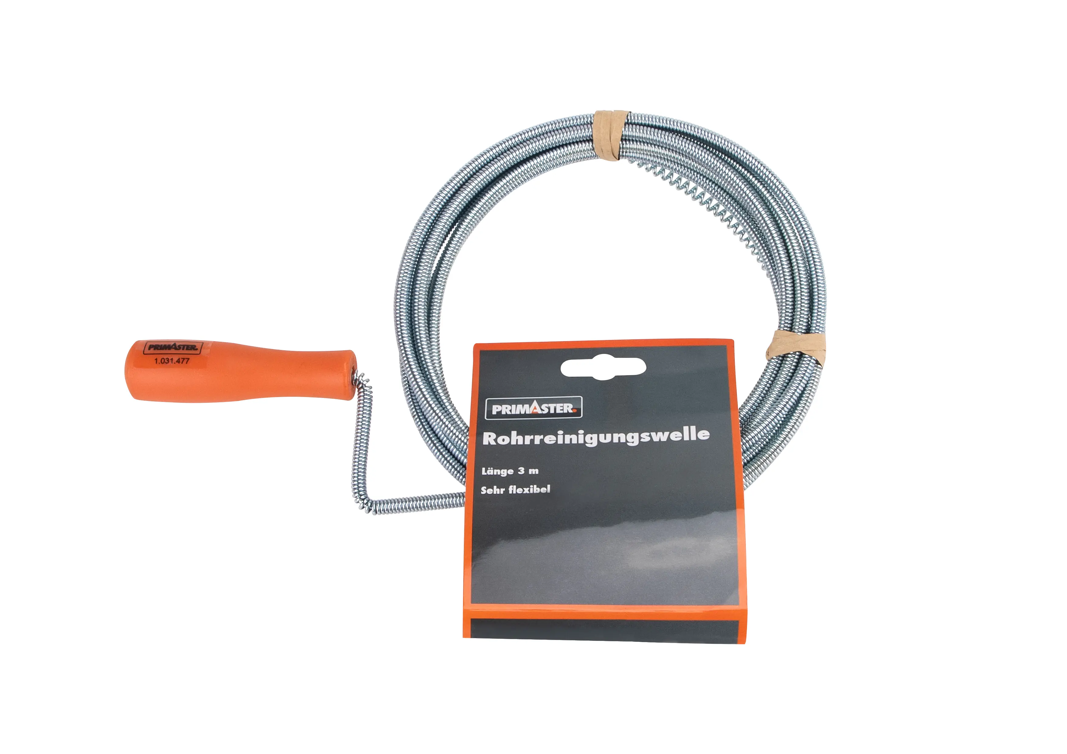 Primaster Rohrreinigungswelle 3 m mit Kralle