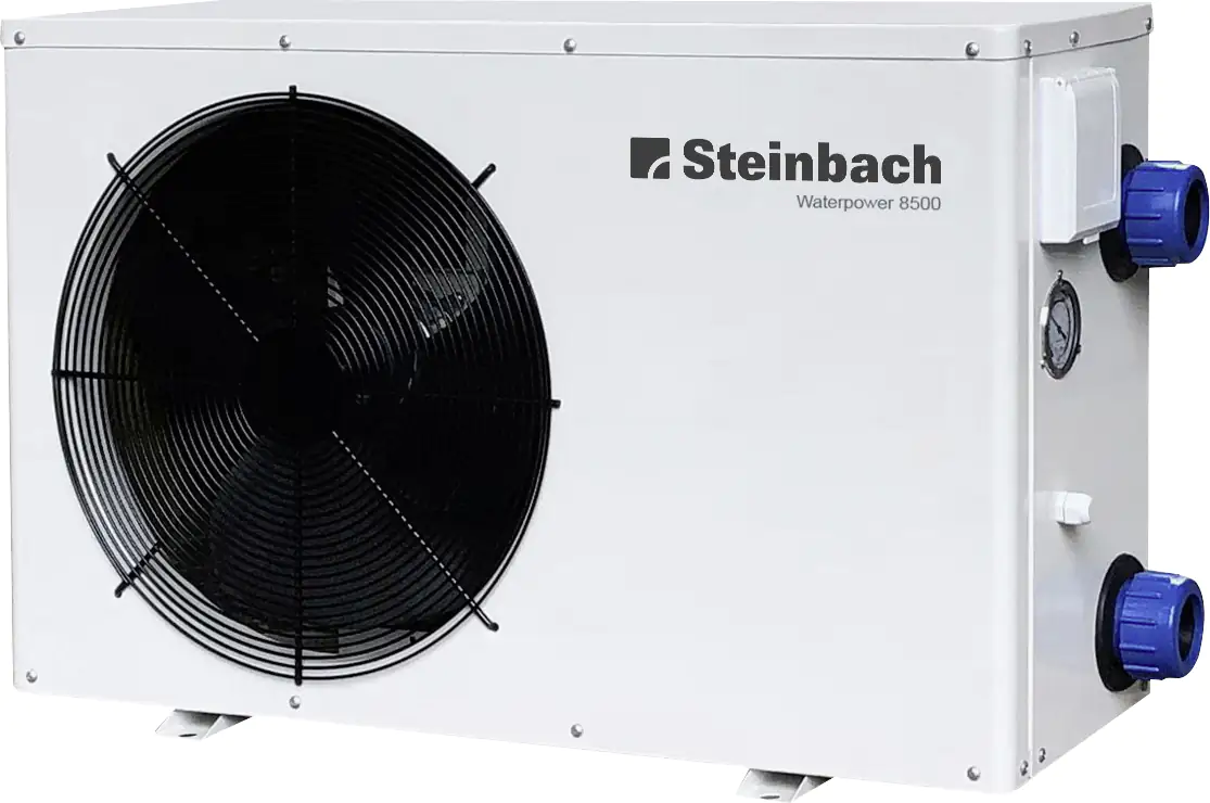 Steinbach Wärmepumpe Pool Waterpower 8500 grau bis 55 m³