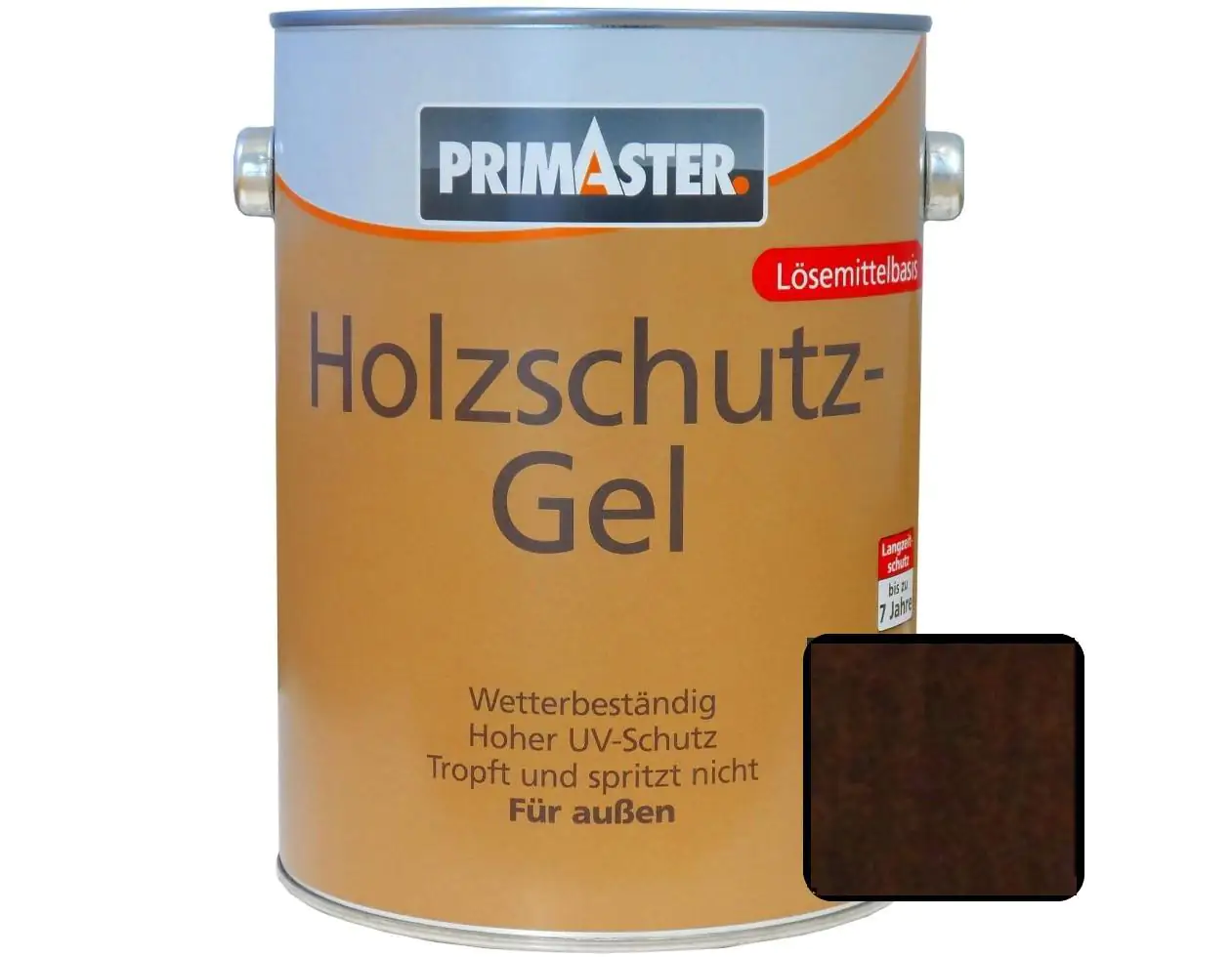Primaster Holzschutzgel 750 ml nussbaum seidenmatt