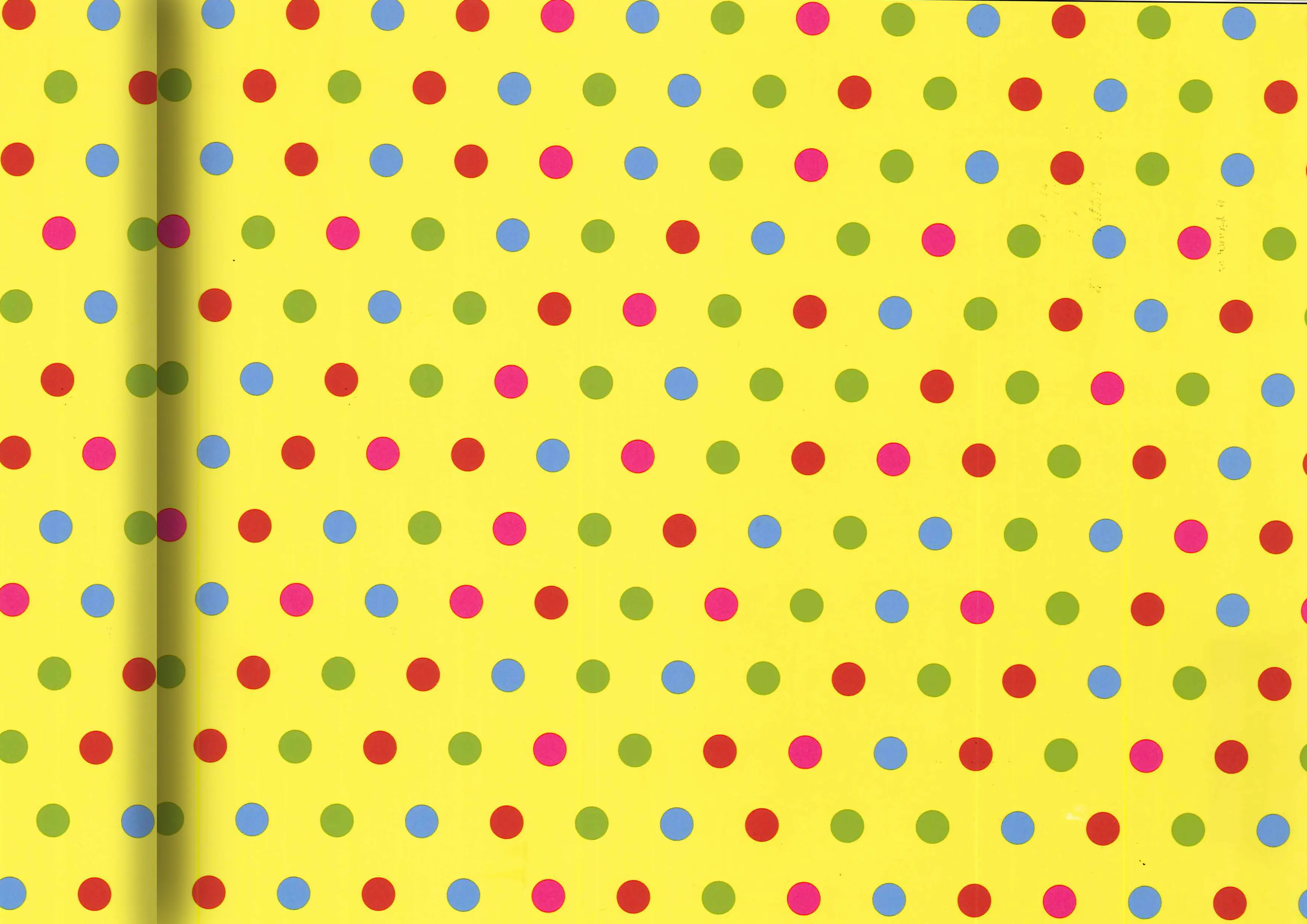 Duni Geschenkpapier Yellow Dreams 2 x 0,7 m