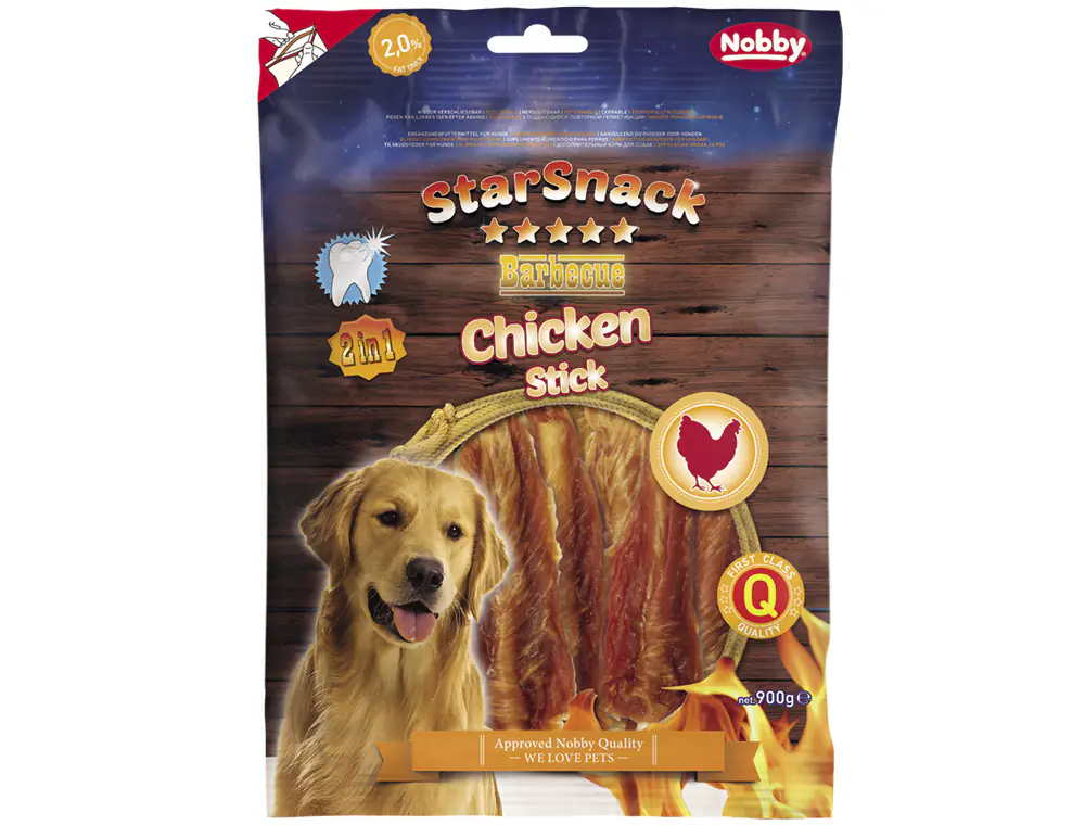 Nobby Hundeleckerli StarSnack Kaustange 900 g Hähnchen