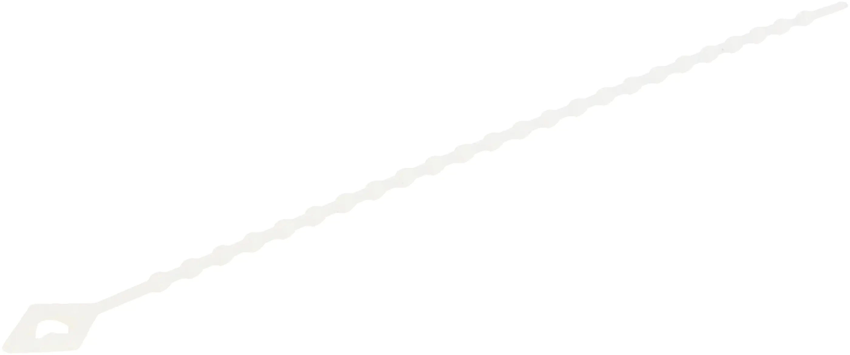 Knotenbinder 150 mm, wiederlösbar, 25 Stück, transparent Knotenbinder 150 mm, wiederlösbar, 25 Stück, transparent