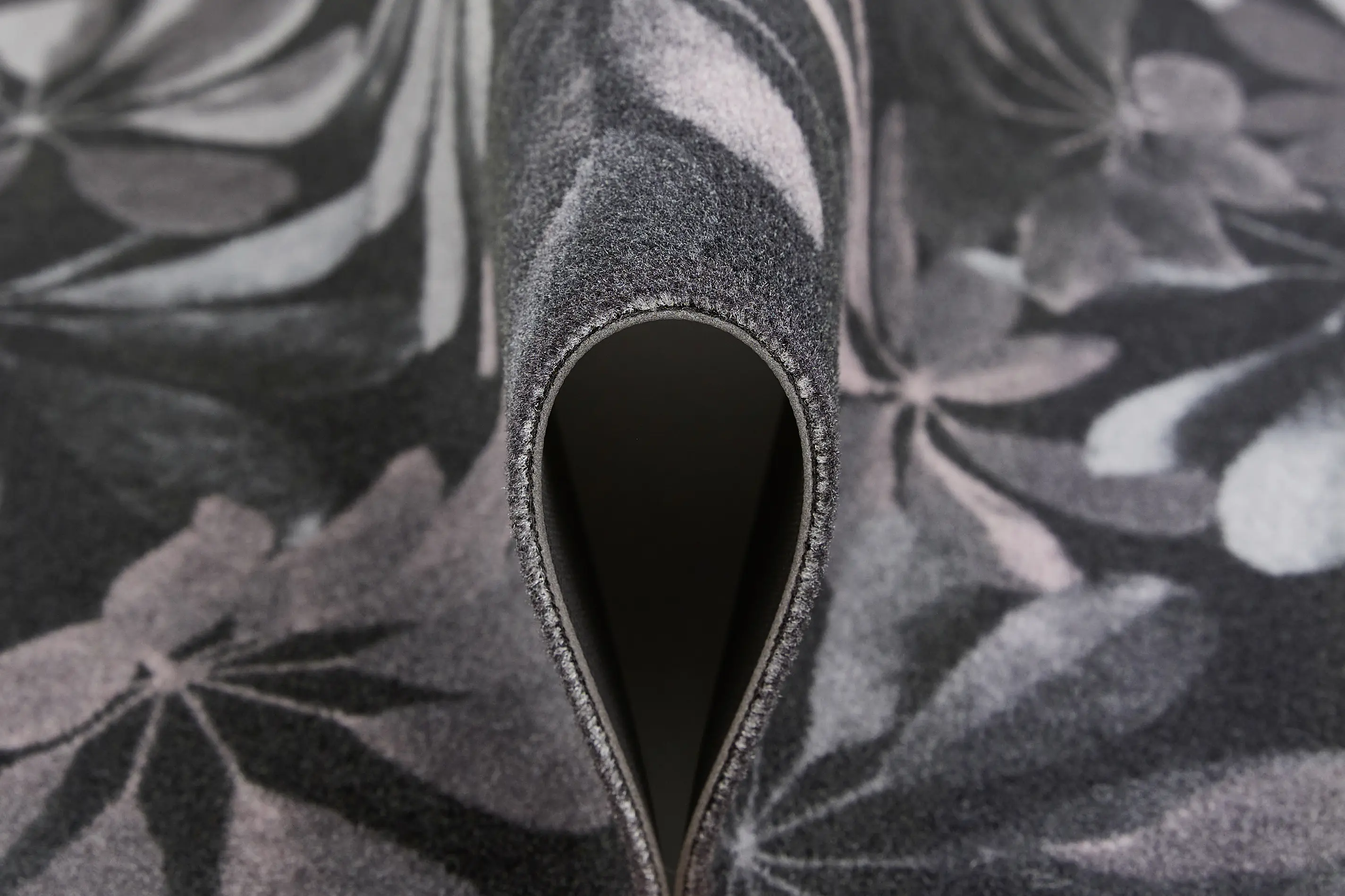 Fußmatte Alto 39 x 58 cm grau-rosa