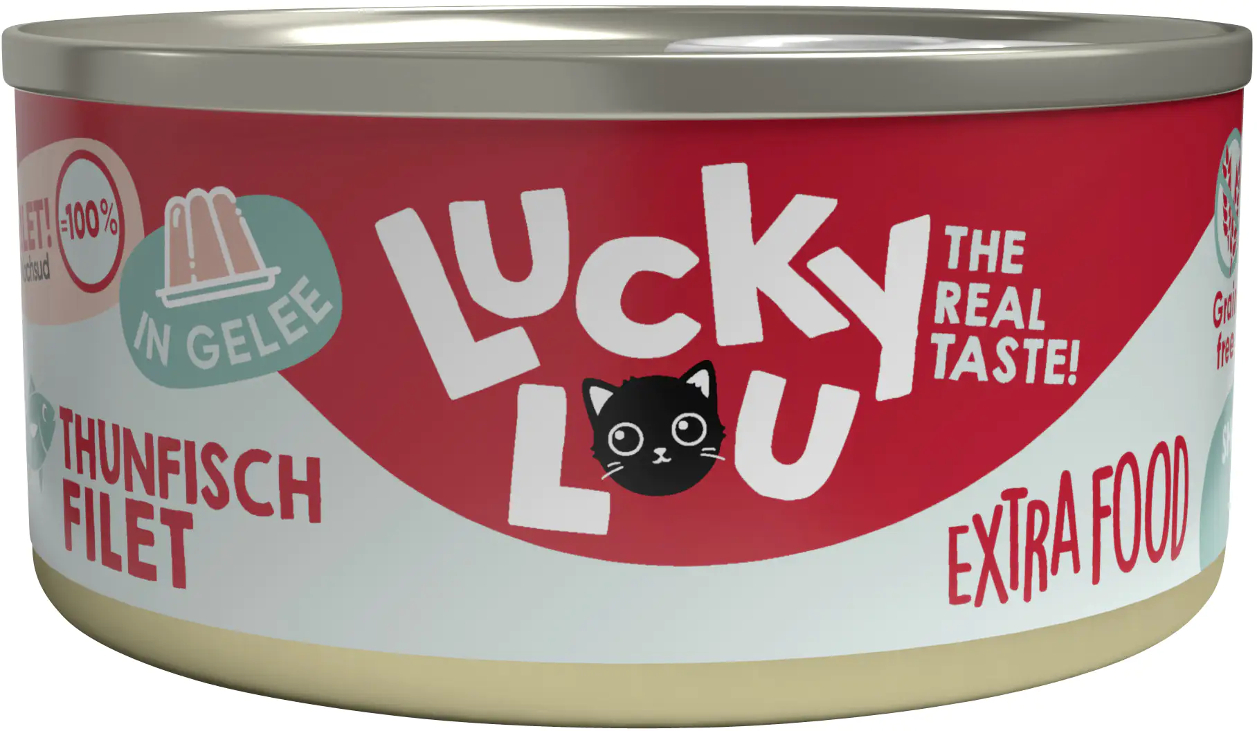 Lucky Lou Extrafood Thunfischfilet in Jelly 70g
