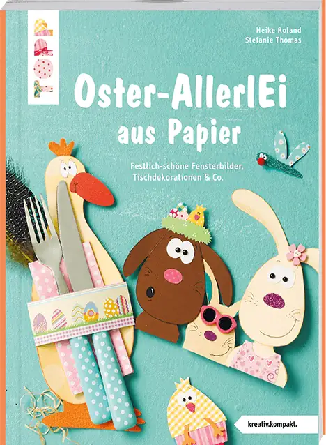 Buntes Oster-AllerlEi aus Papier (kreativ kompakt)