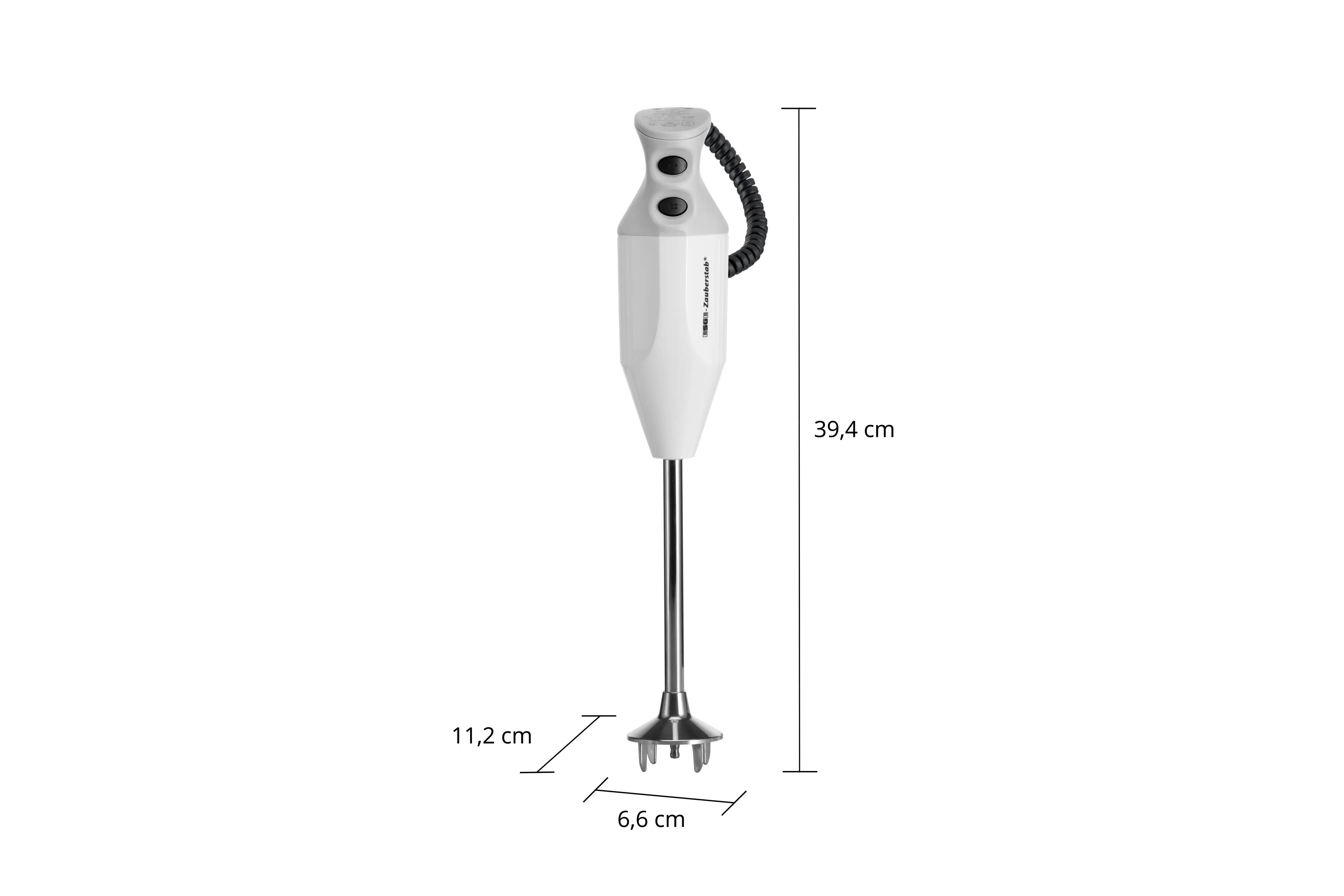 Esge Zauberstab P 200 Profi inkl. Multimesser, Schlagscheibe, Quirlscheibe