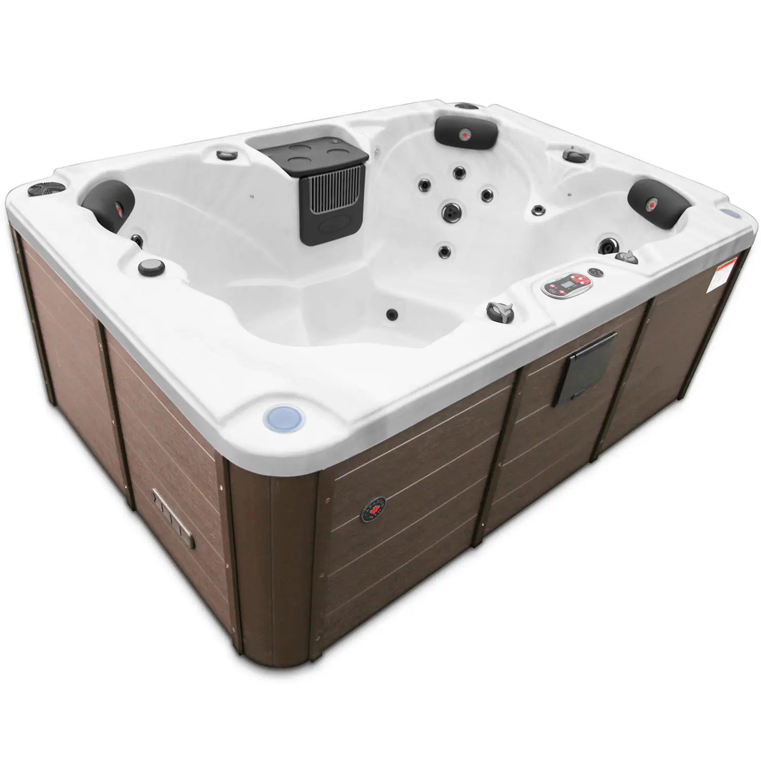 Canadian Spa Whirlpool Outdoor winterfest für 4 Personen Calgary UV 213 x 150 x 78 cm Canadian Spa Whirlpool Outdoor winterfest für 4 Personen Calgary UV 213 x 150 x 78 cm