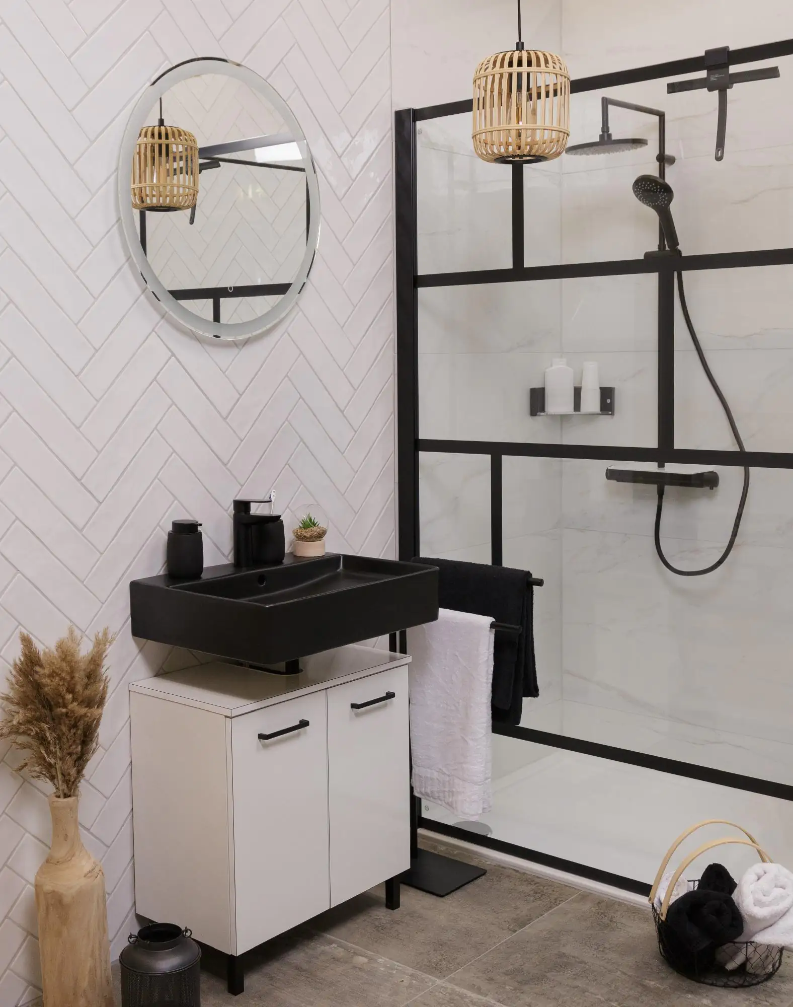 LED-Lichtspiegel Sevilla 2 Ø 65 cm