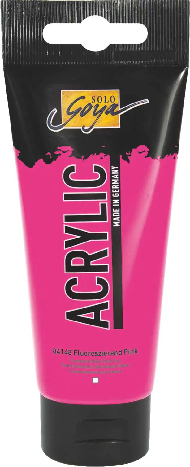 Kreul Solo Goya Acrylic fluoreszierend pink 100 ml Tube Kreul Solo Goya Acrylic fluoreszierend pink 100 ml Tube