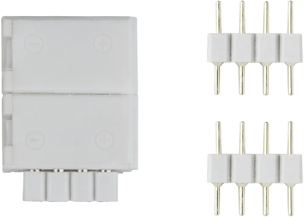 Paulmann YourLED ECO Clip-to-YourLED Connector 2er Pack weiß Kunststoff