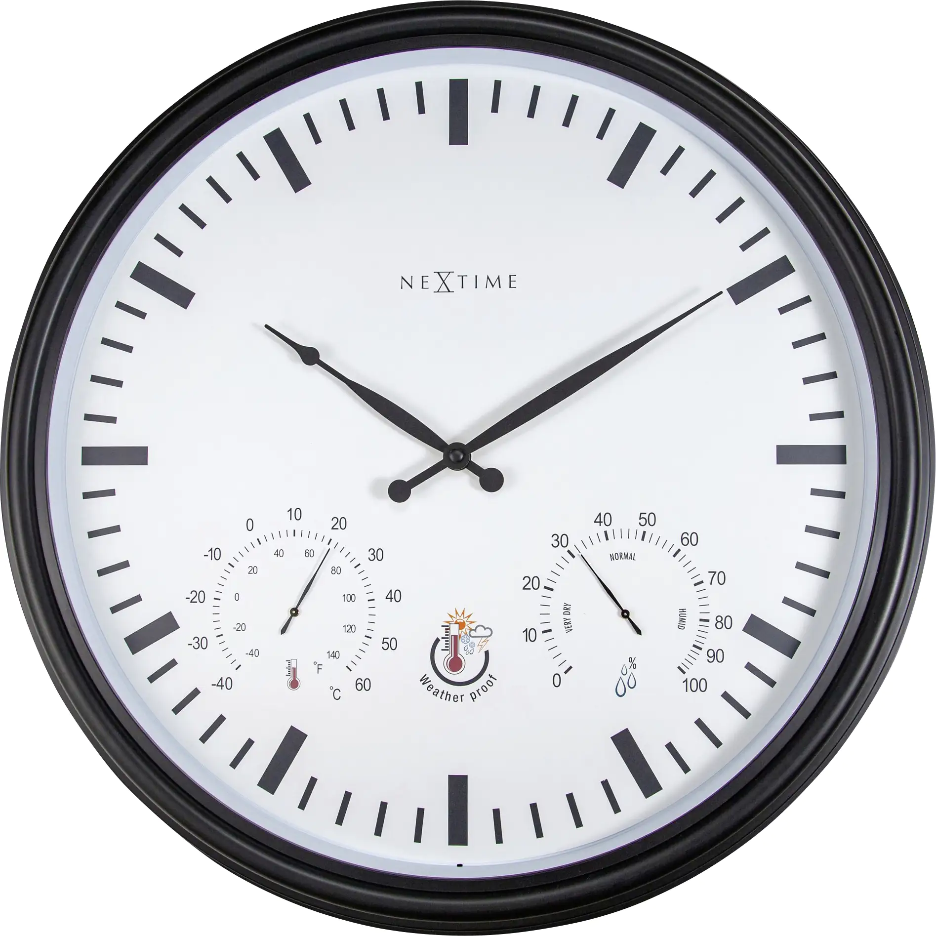8717713028987 Nextime Außenwanduhr Sunflower Ø 50,8 cm